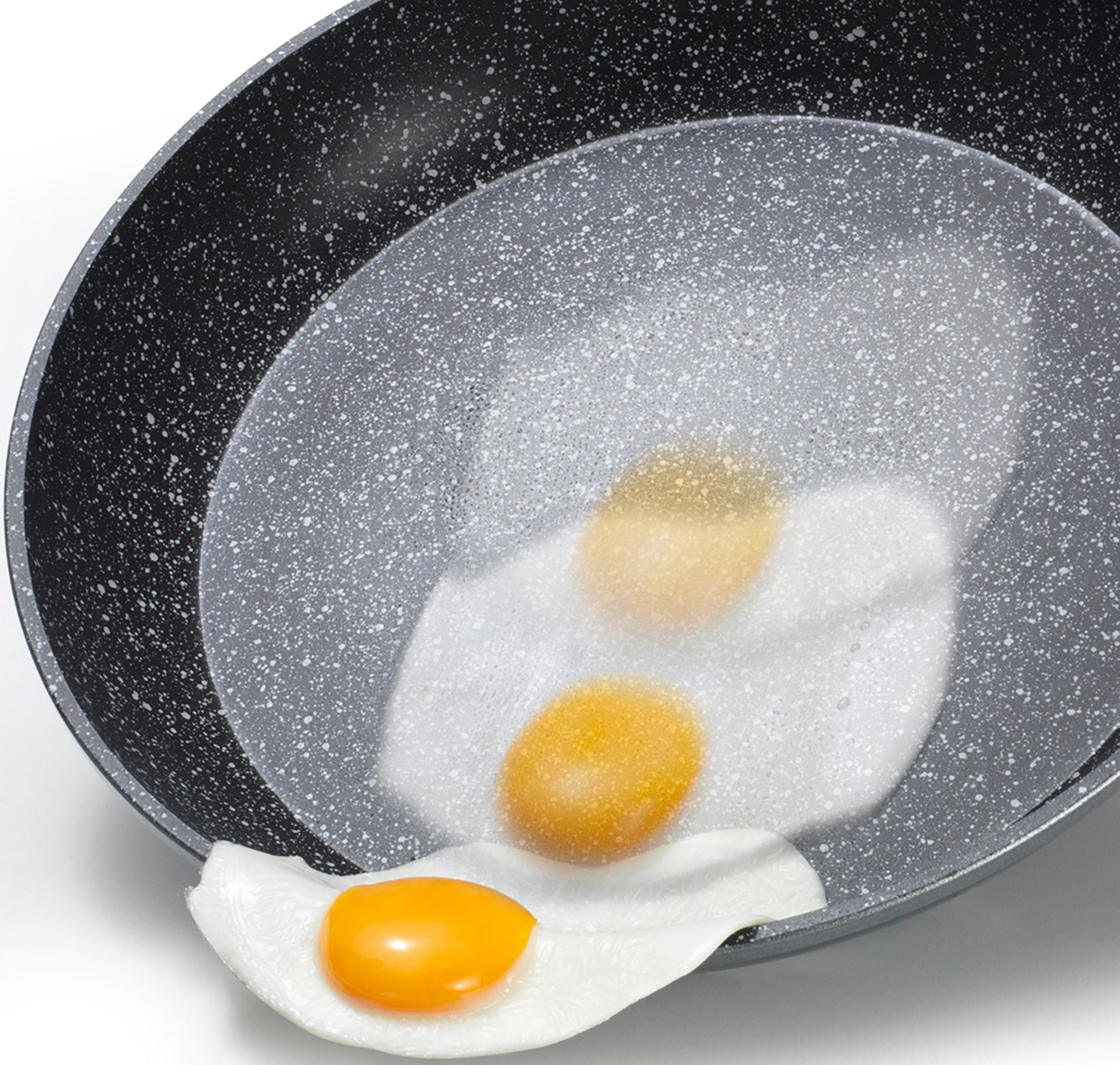 STONELINE Wok Future Ø 32 cm, afneembare grepen, inductie