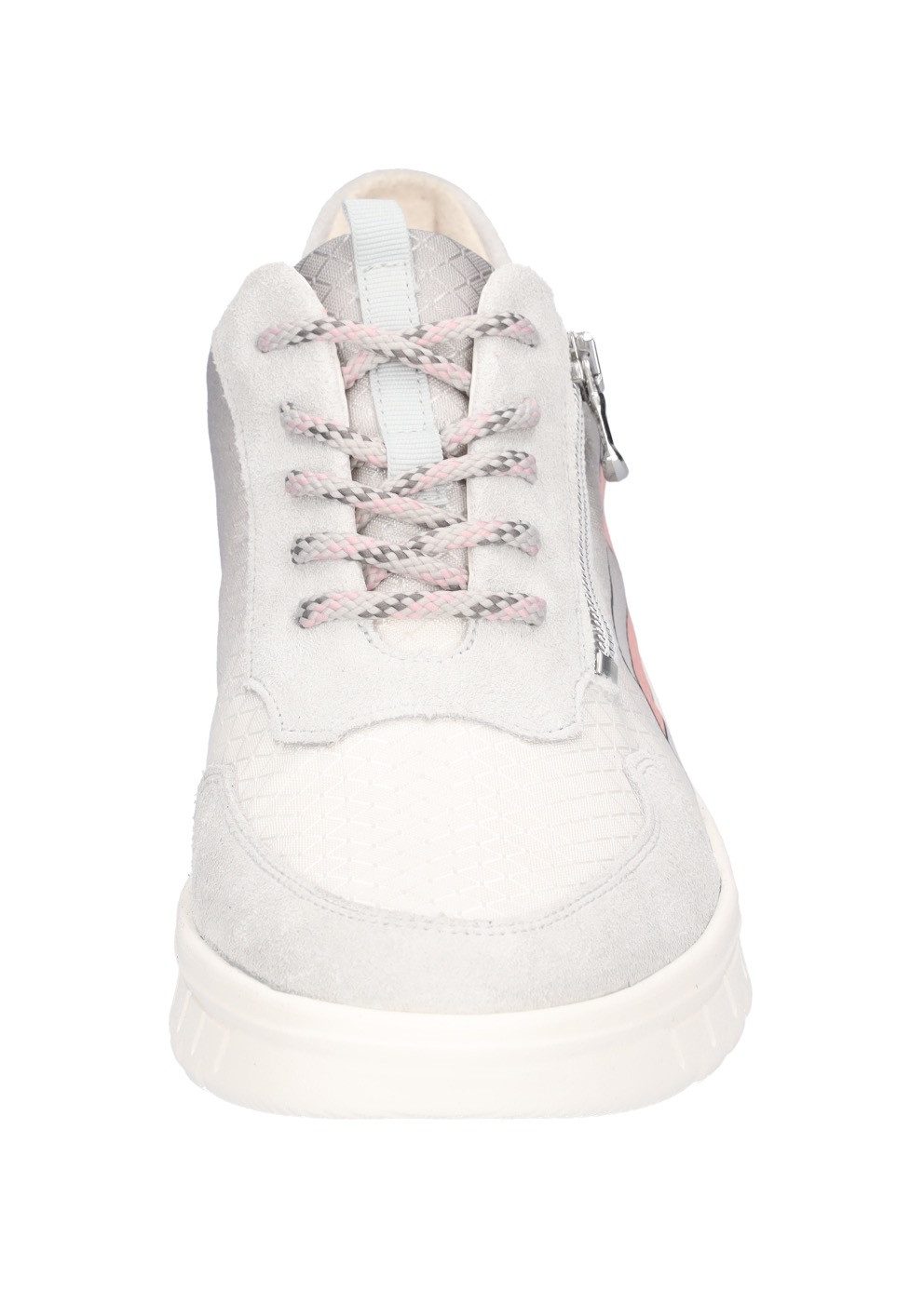 Waldläufer Sneakers met sleehak H-BIGGI , veterschoenen, lage schoen, vrijetijdsschoen met contrastnaad, breedte h