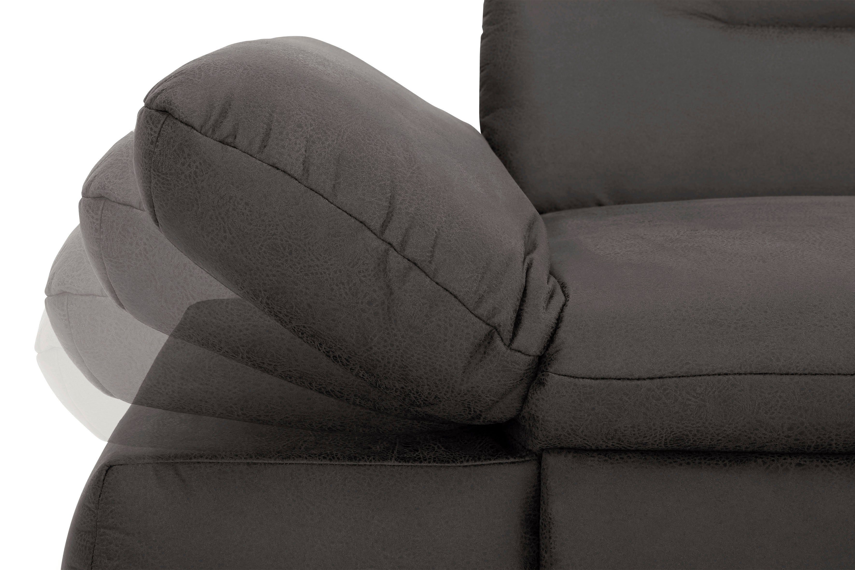 INOSIGN Hoekbank Avesa L-vorm Naar keuze met arm- en slaapfunctie, bxdxh: 275x211x80 cm