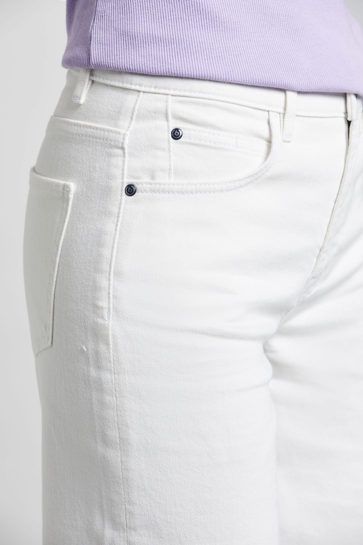 Bugatti 5-pocket jeans in broekrok-stijl