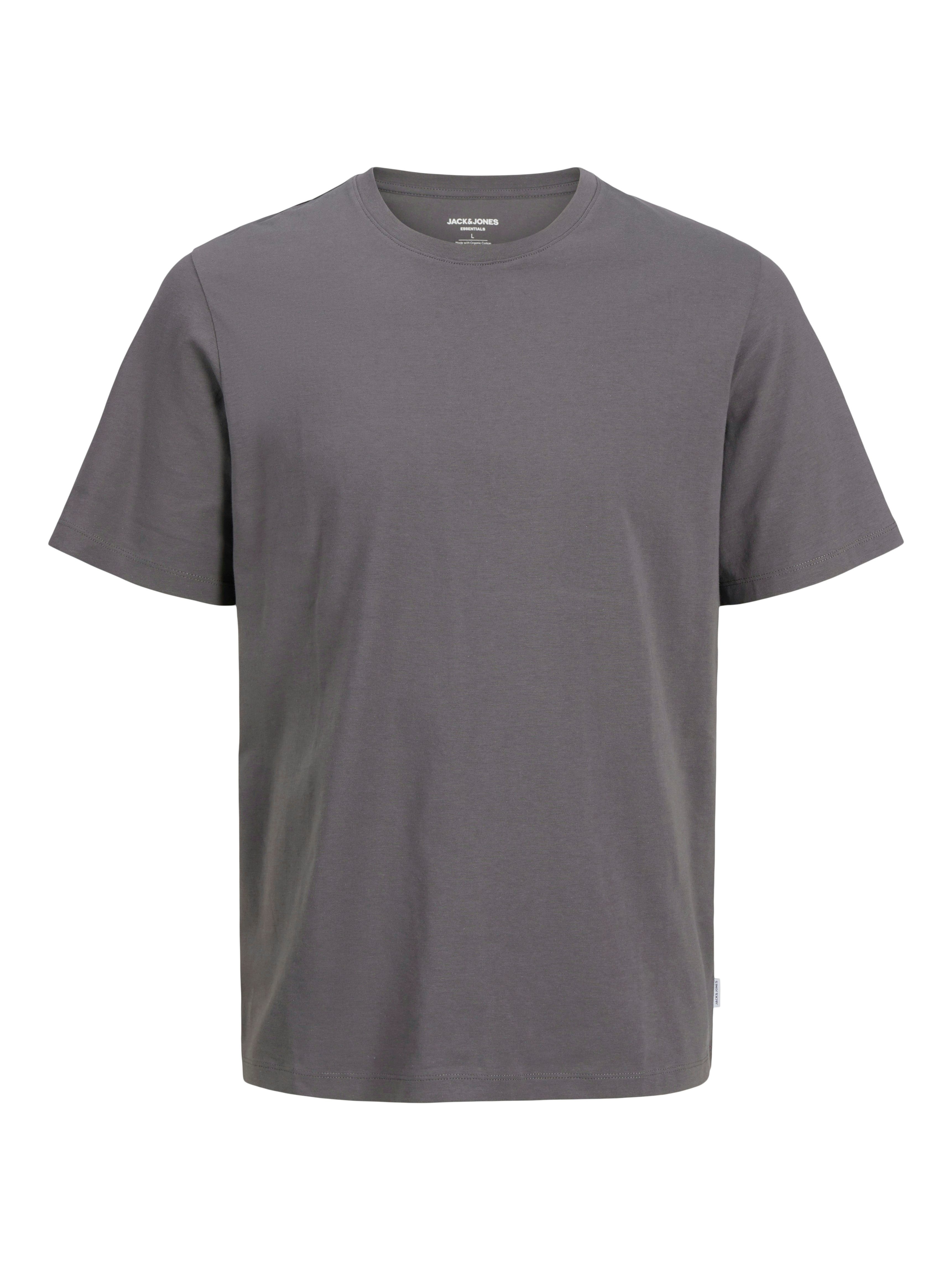 Jack & Jones Shirt met korte mouwen JJEORGANIC BASIC TEE SS O-NE 3PK MP NOOS