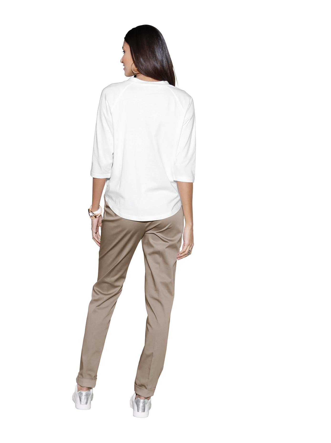 Classic Basics Shirt met 3/4-mouwen Shirt (1-delig)