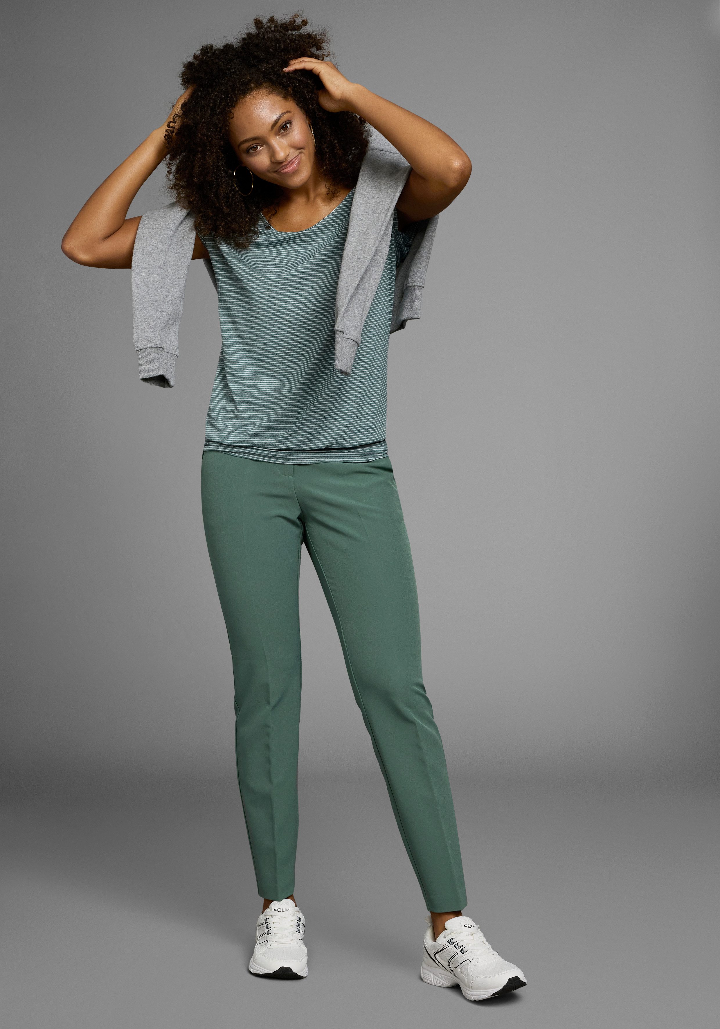 H.I.S Functioneel shirt mouwloos, figuurvriendelijke snit, ideaal voor sport en wandelen (Set van 2)