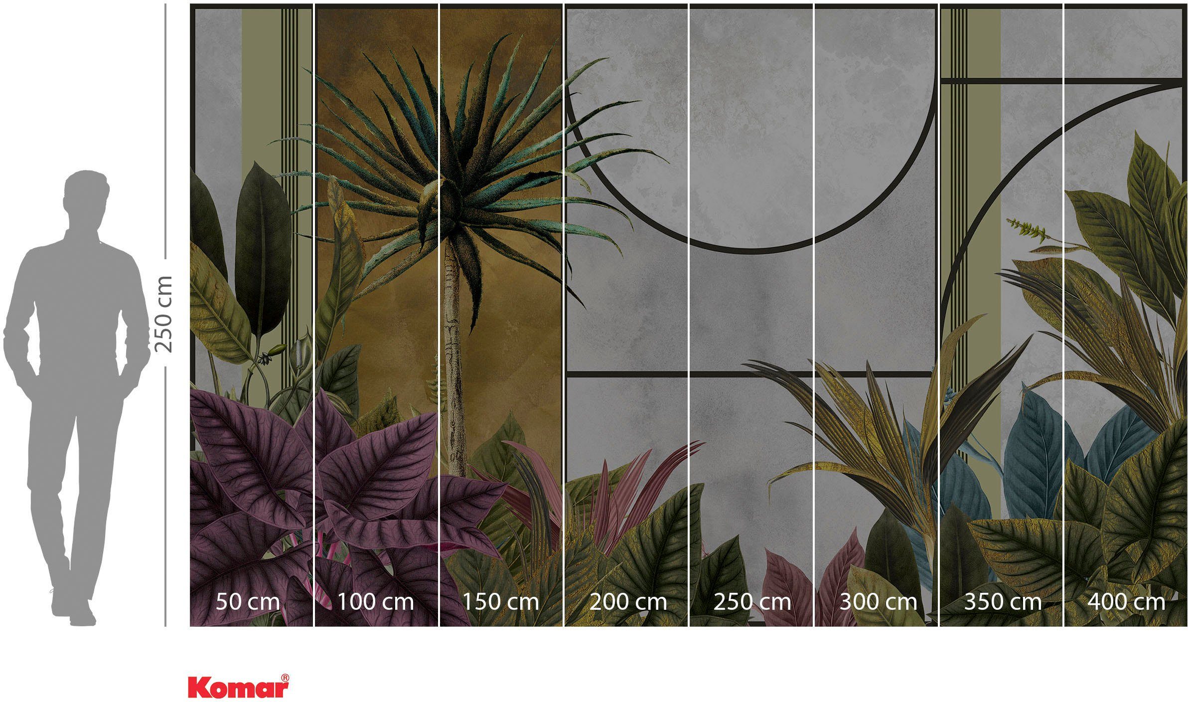Komar Vliesbehang Digitale print vlies - Timeless Temple - Afmeting 400 x 250 cm (1 stuk)