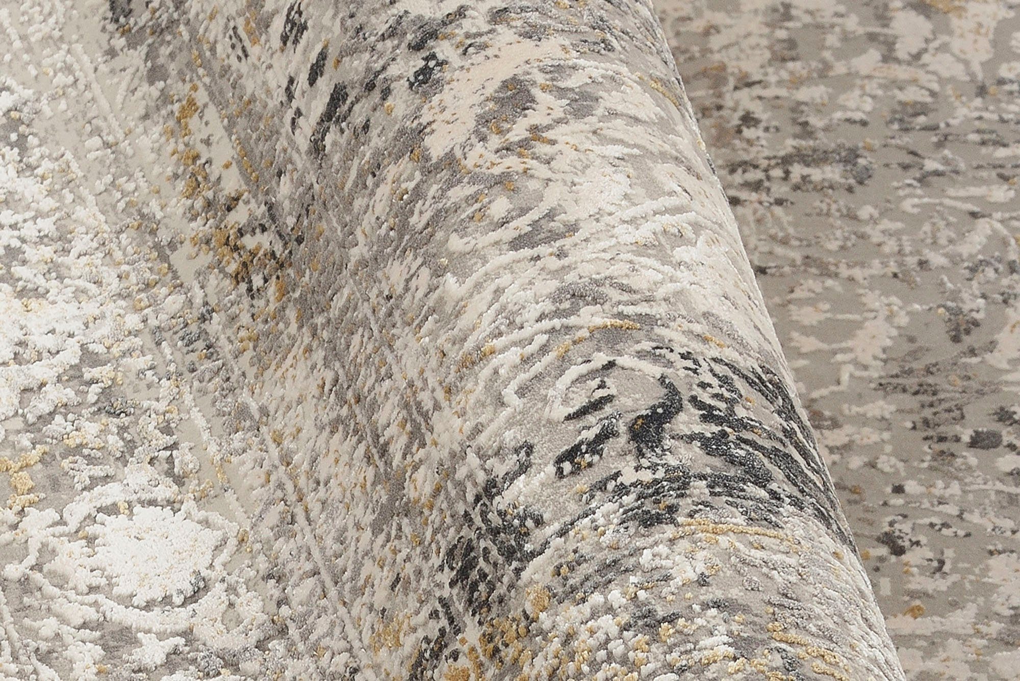 OCI DIE TEPPICHMARKE Loper BESTSELLER CAVA Glanzend viscose, met franje, woonkamer