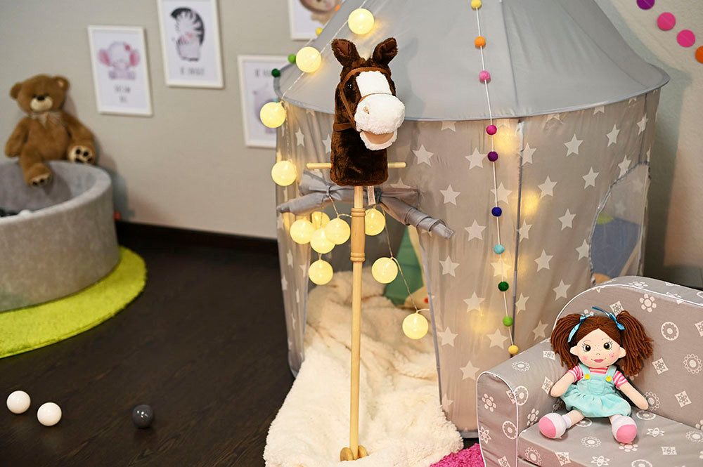 Knorrtoys® Stokpaardje Hiphop met geluid