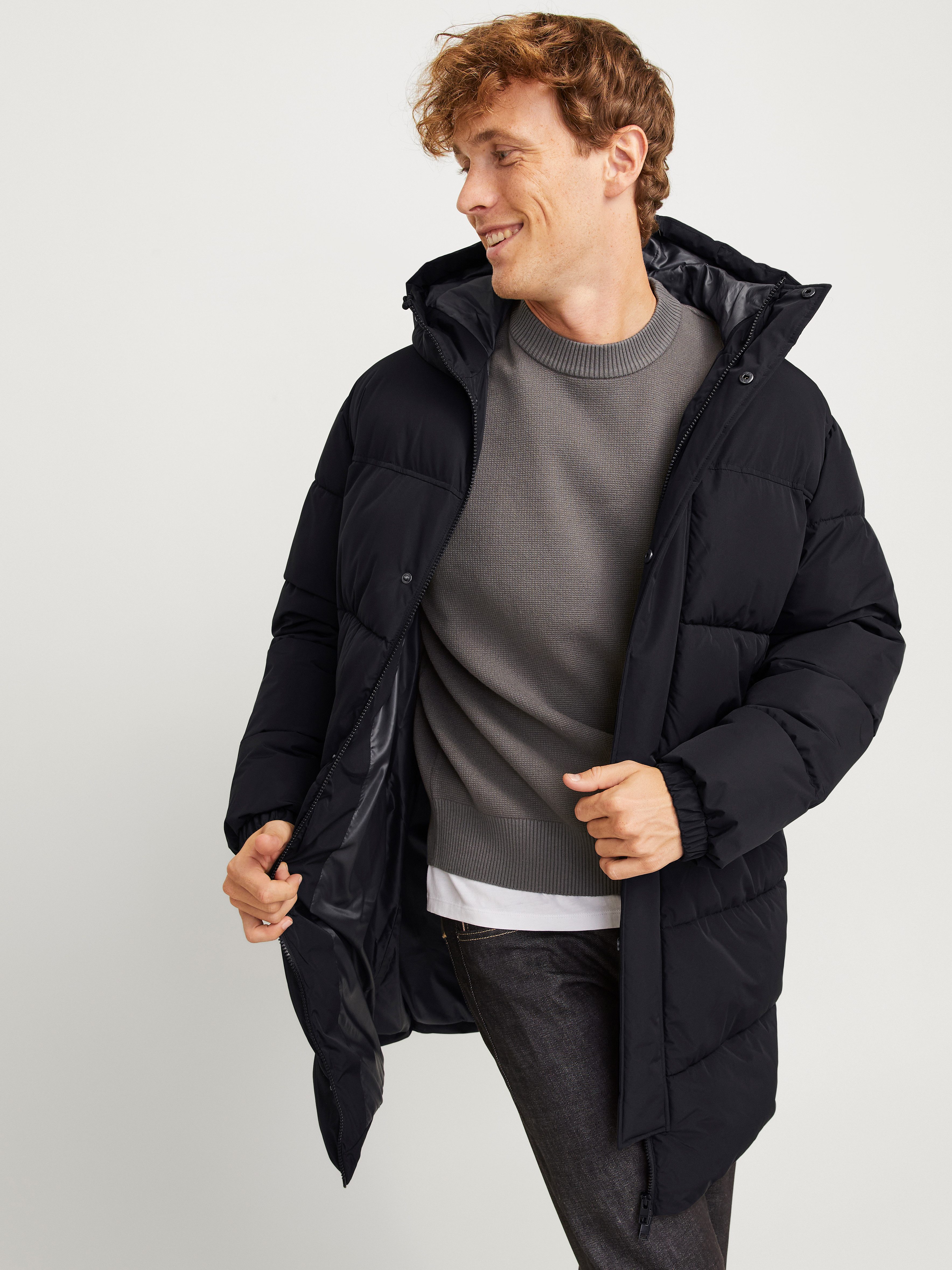 Jack & Jones Gewatteerde jas JJEBRADLEY LONG PUFFER SN