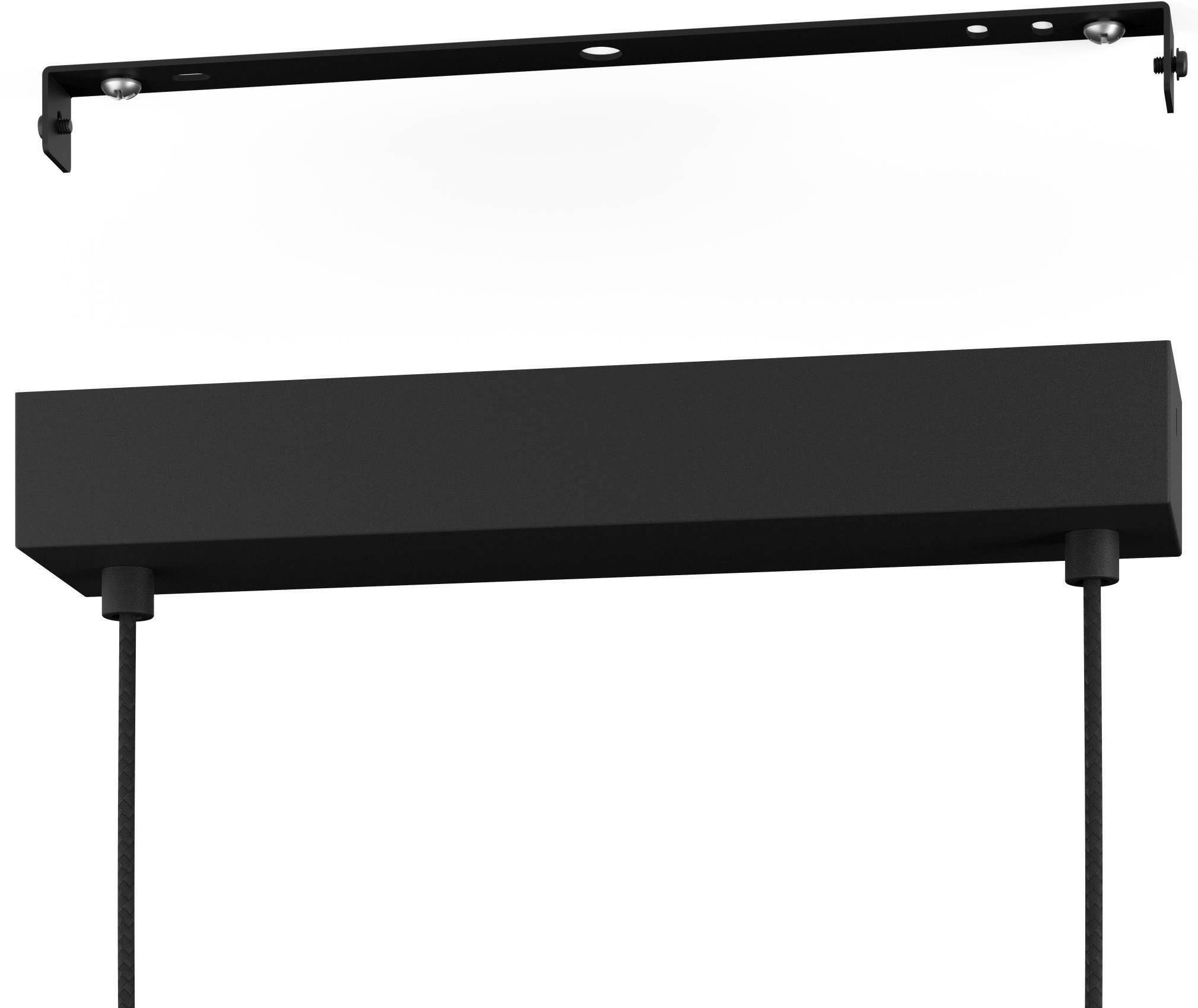 EGLO Hanglamp FILAGO Pendellampe, Stahl, Holz und Glas, E27, IP20, Esszimmerlampe Hanglamp in zwart en bruin van staal, hout - excl. E27 - 40W (1 stuk)