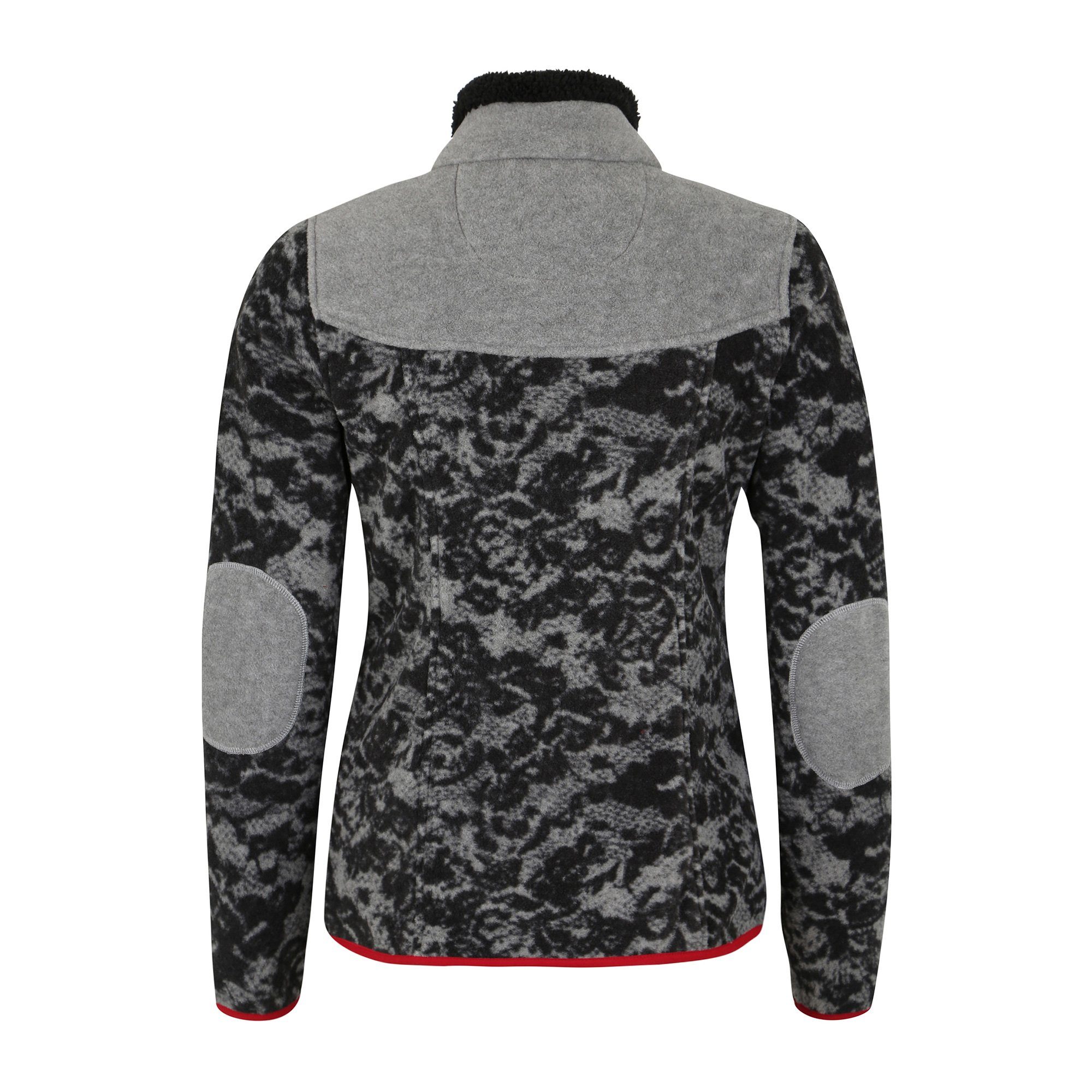DEPROC Active Fleecejack WEDGWOOD WOMEN zacht fleecejack in traditionele look