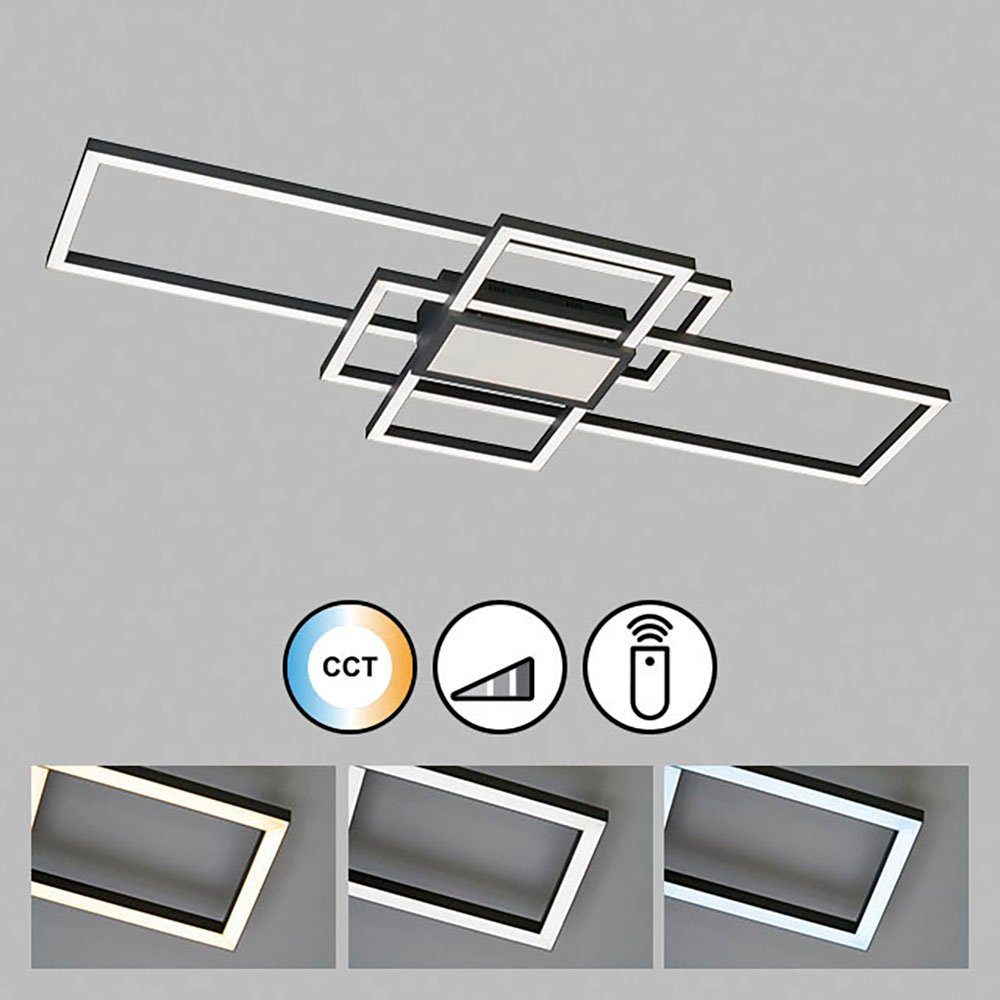 Honsel Leuchten Plafondlamp Seth duurzame led, dimbaar (1 stuk)