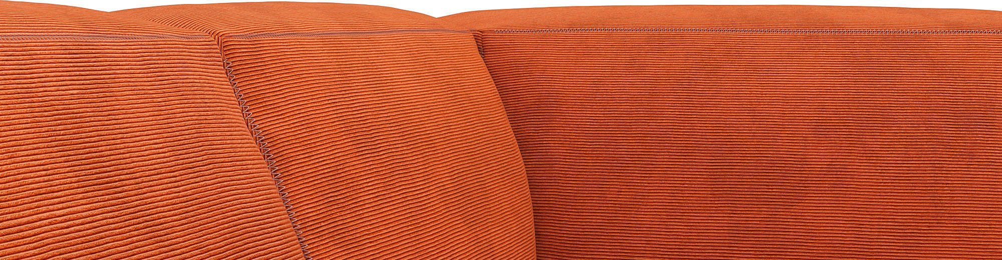 FLEXLUX Hoekbank Lucera, super comfortabel door hoogwaardige zitconstructie met koudschuim