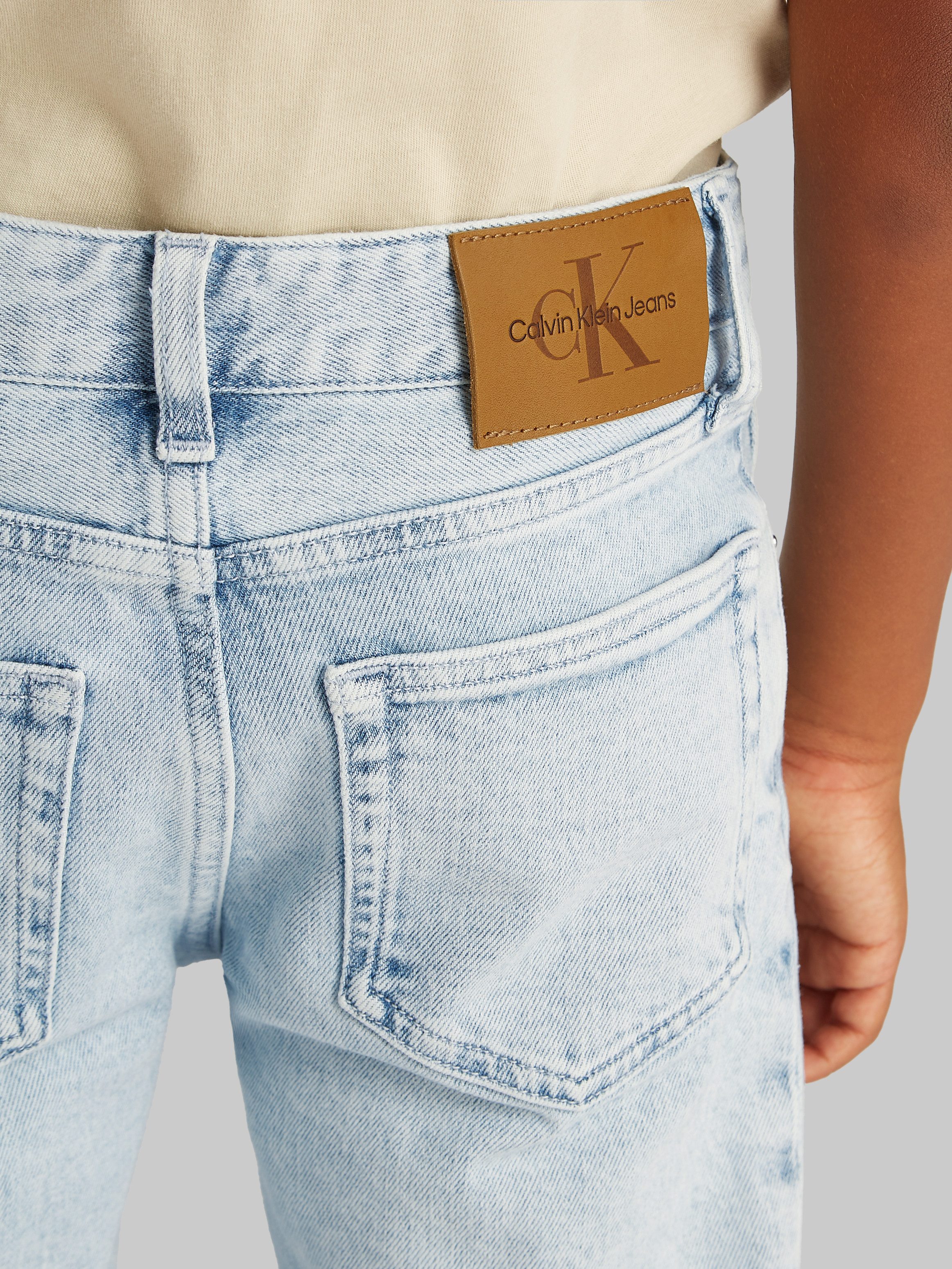 Calvin Klein Straight jeans CLEAN SKY BLUE REG. STRAIGHT