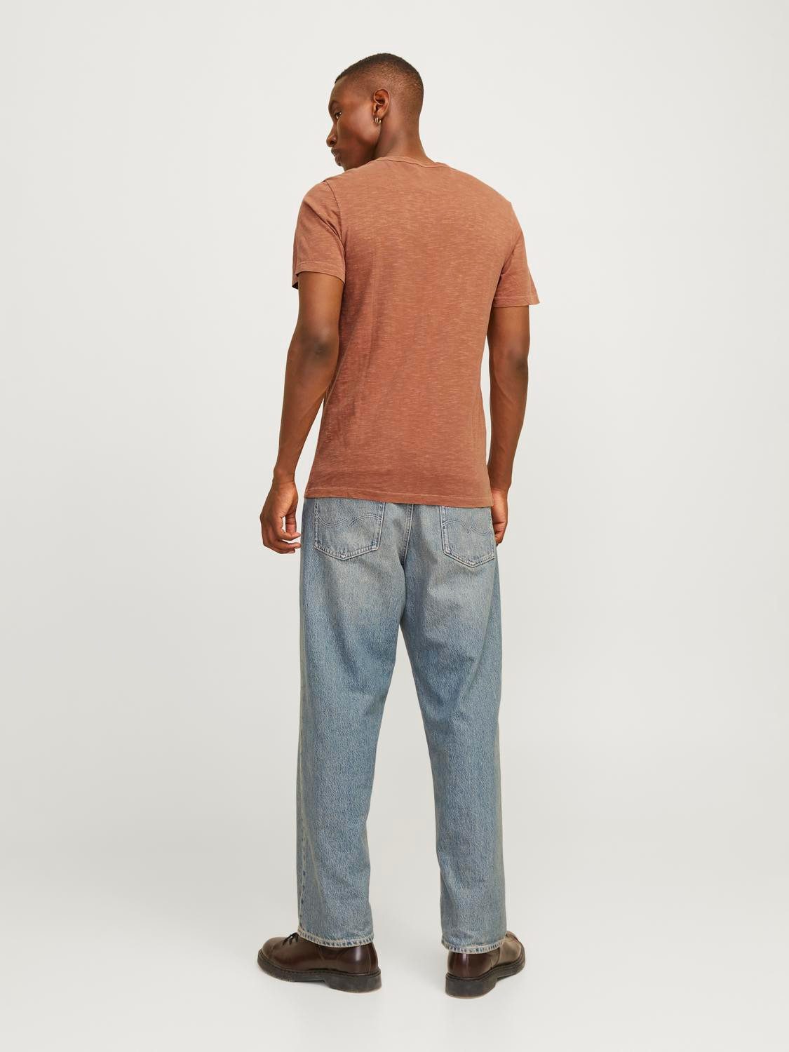 Jack & Jones T-shirt JJESPLIT NECK TEE SS NOOS