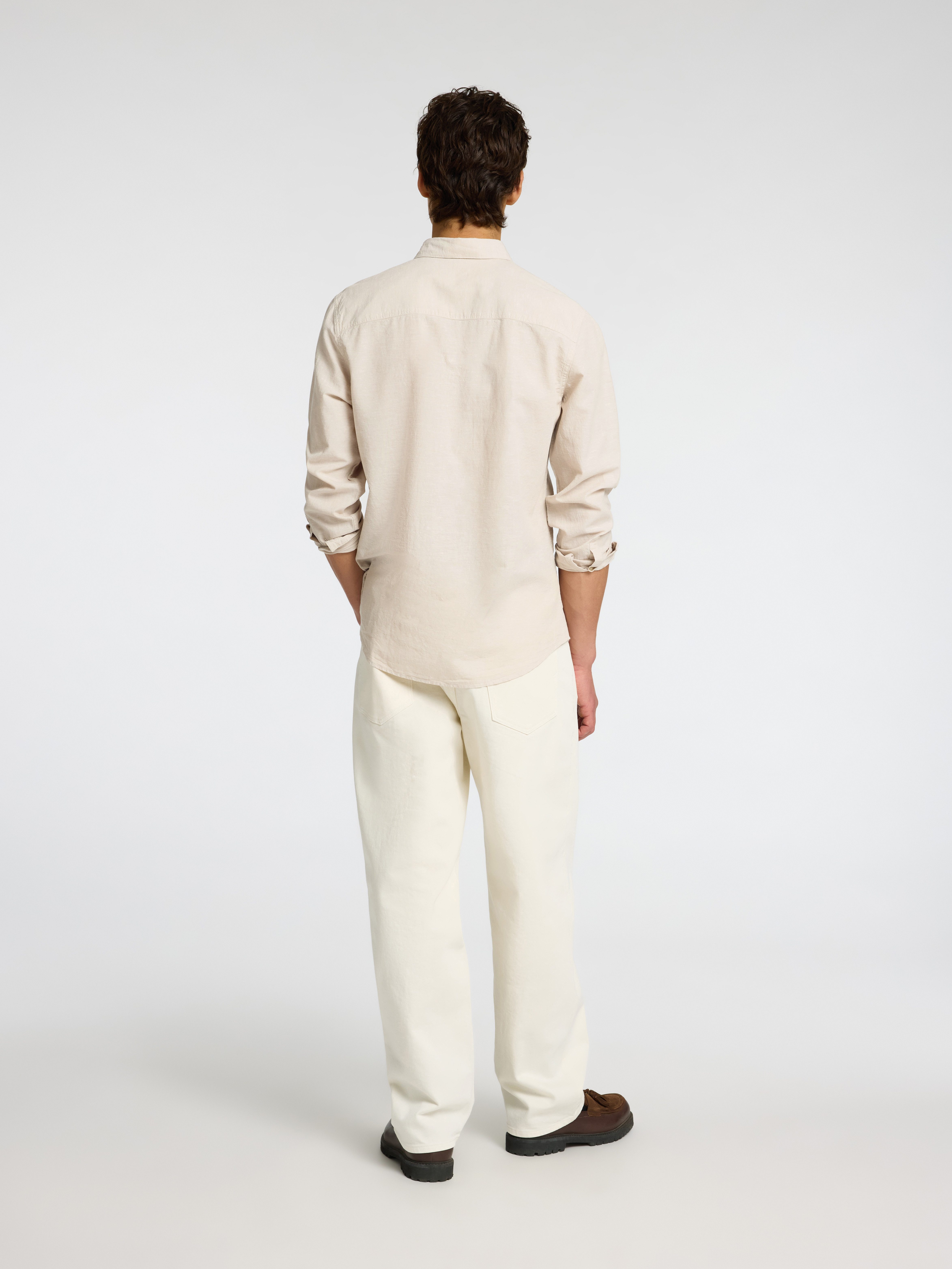 SELECTED HOMME Linnen overhemd NEW-LINEN SHIRT