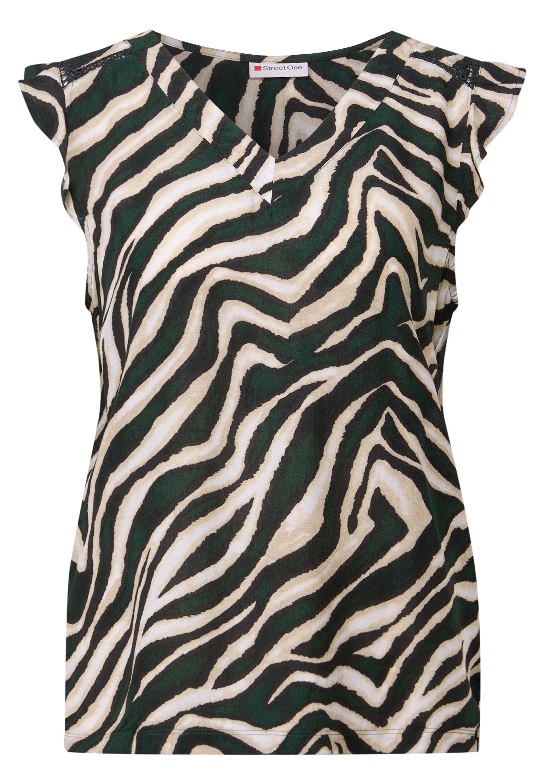 STREET ONE Shirttop met print all-over