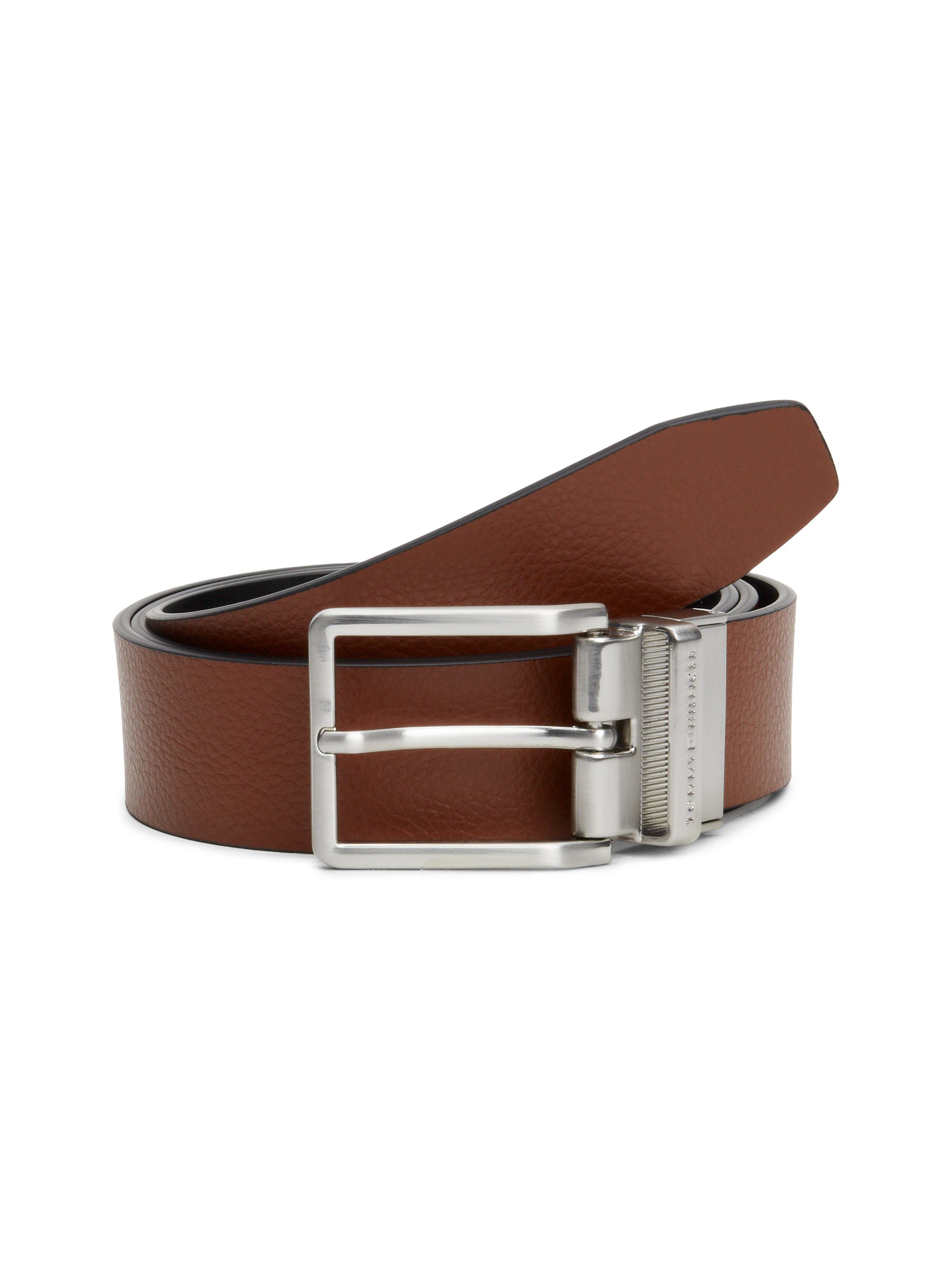 Tommy Hilfiger Leren riem Oliver Rev. 3.5 cm