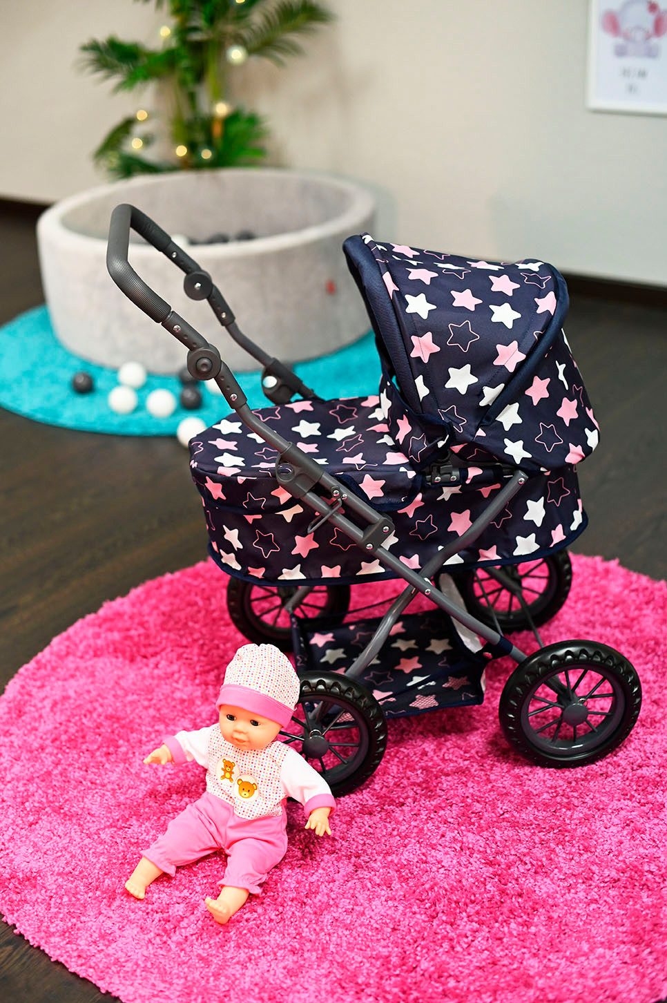 Knorrtoys® Poppenwagen First