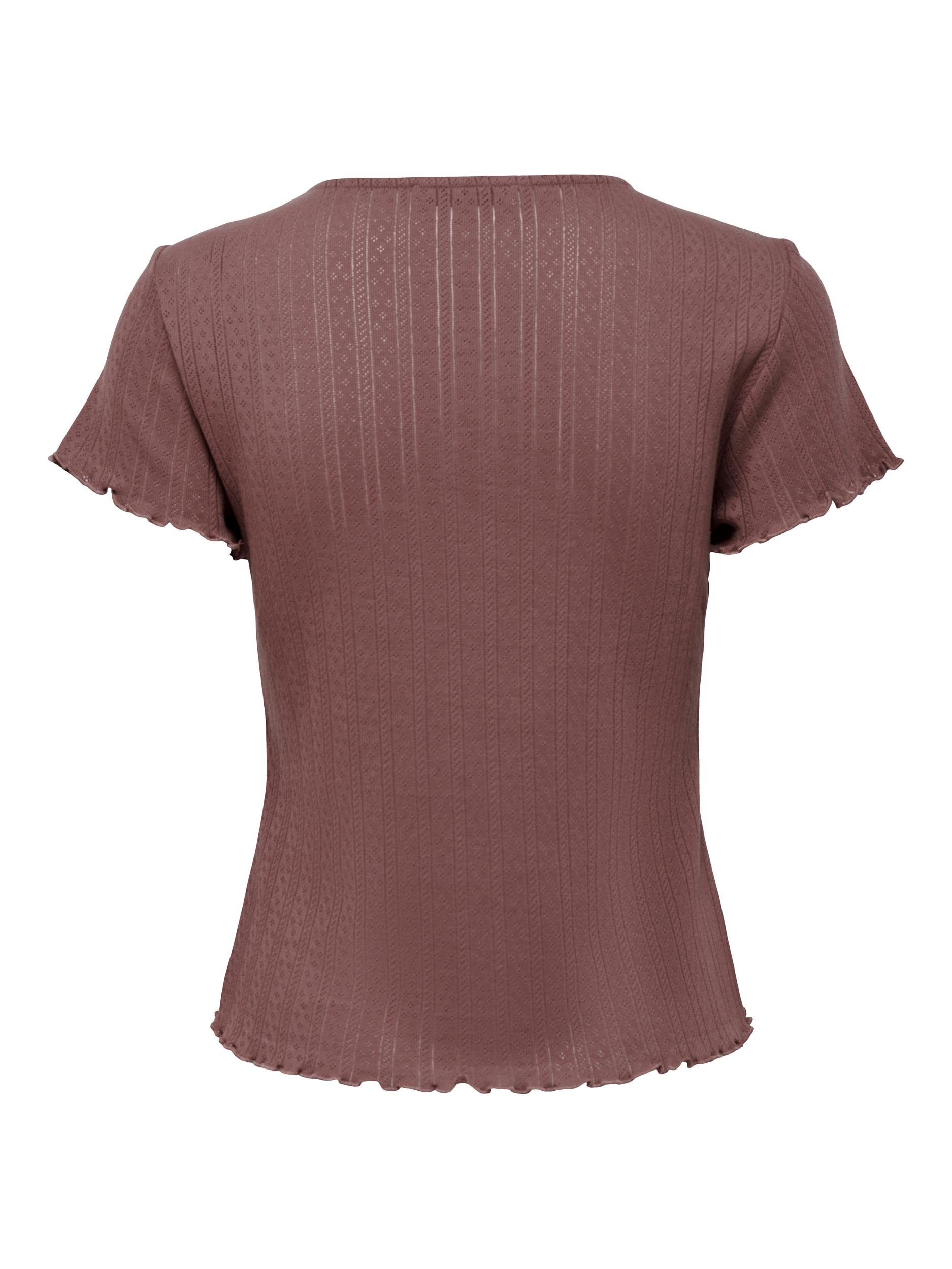 Only Shirt met korte mouwen ONLCARLOTTA S/S TOP JRS NOOS