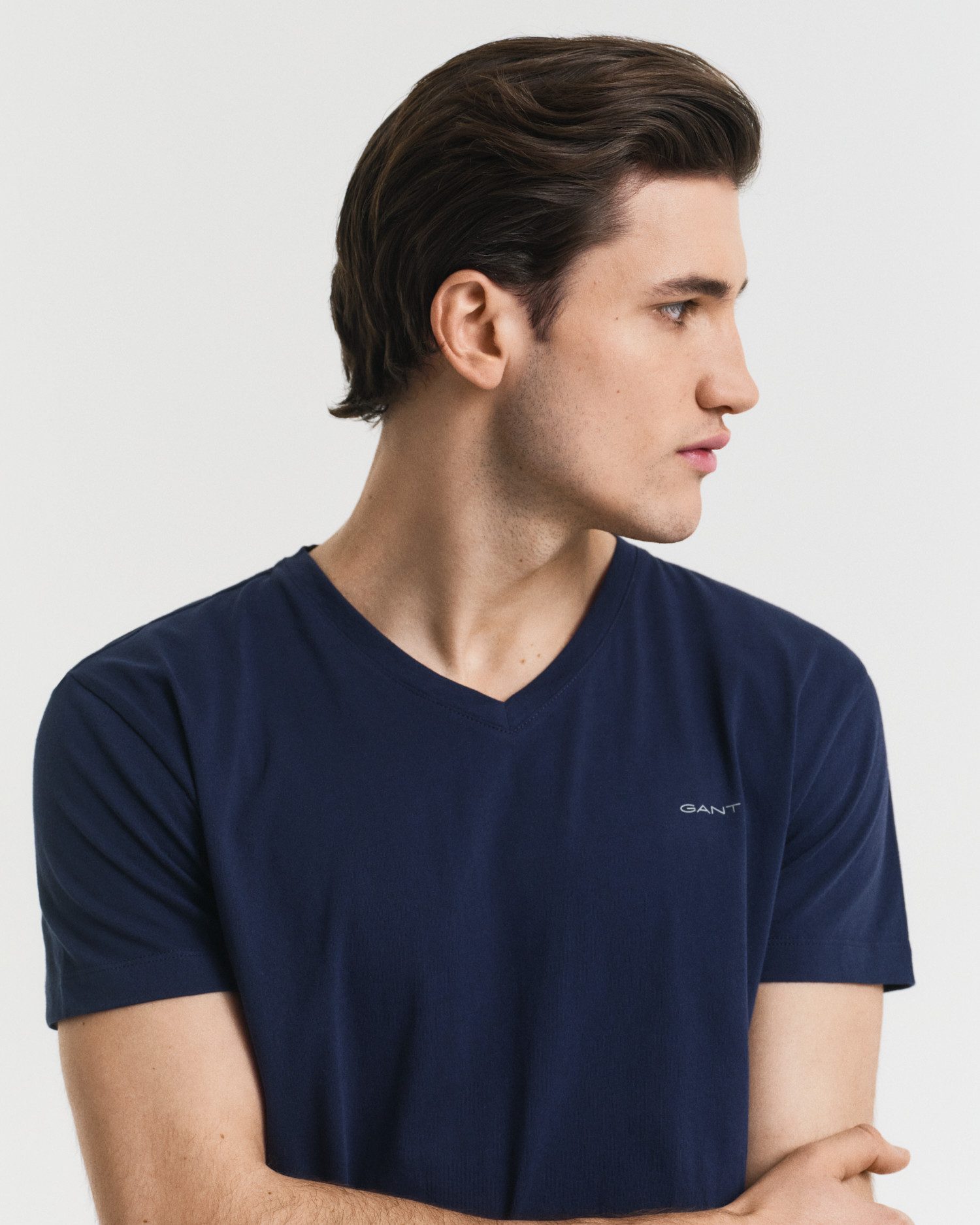 Gant Shirt met korte mouwen V-NECK T-SHIRT 2-PACK