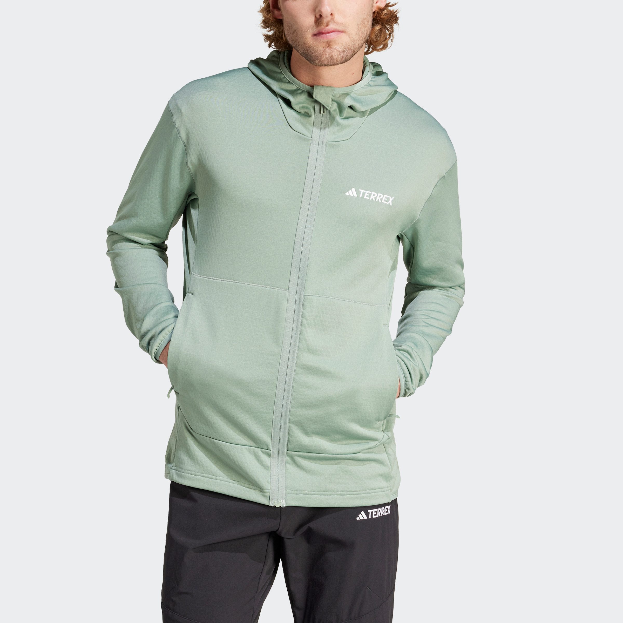 adidas TERREX Outdoorjack TERREX XPERIOR LIGHT FLEECE HOODED