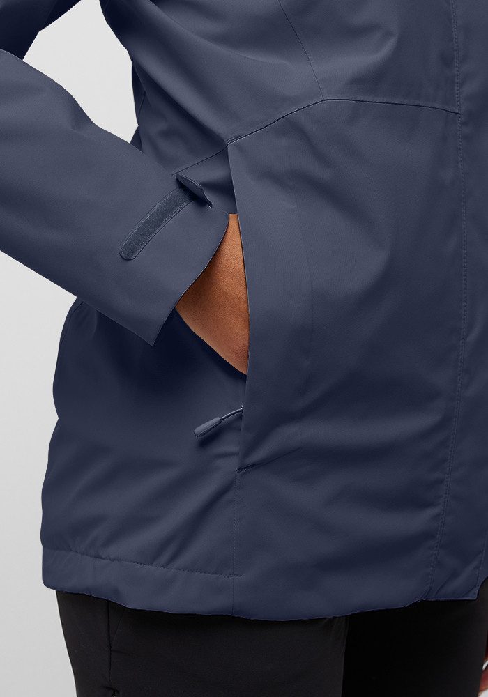 Jack Wolfskin Functioneel 3-in-1-jack ROTWAND 3IN1 JKT W