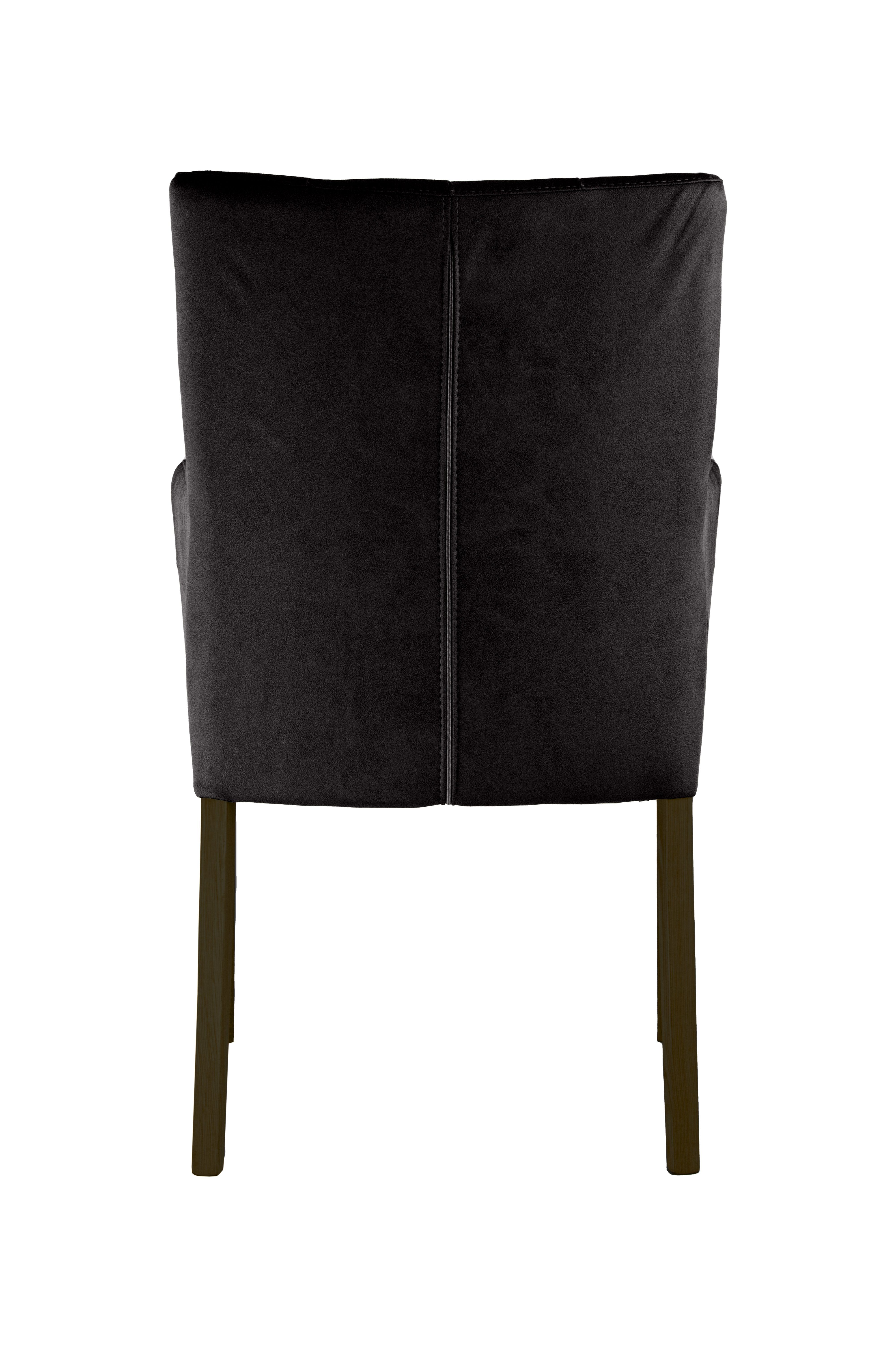 Home affaire Stoel met armleuningen Colorado Frame van massief hout (1 stuk)