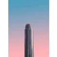 komar poster monolith hoogte: 40 cm multicolor