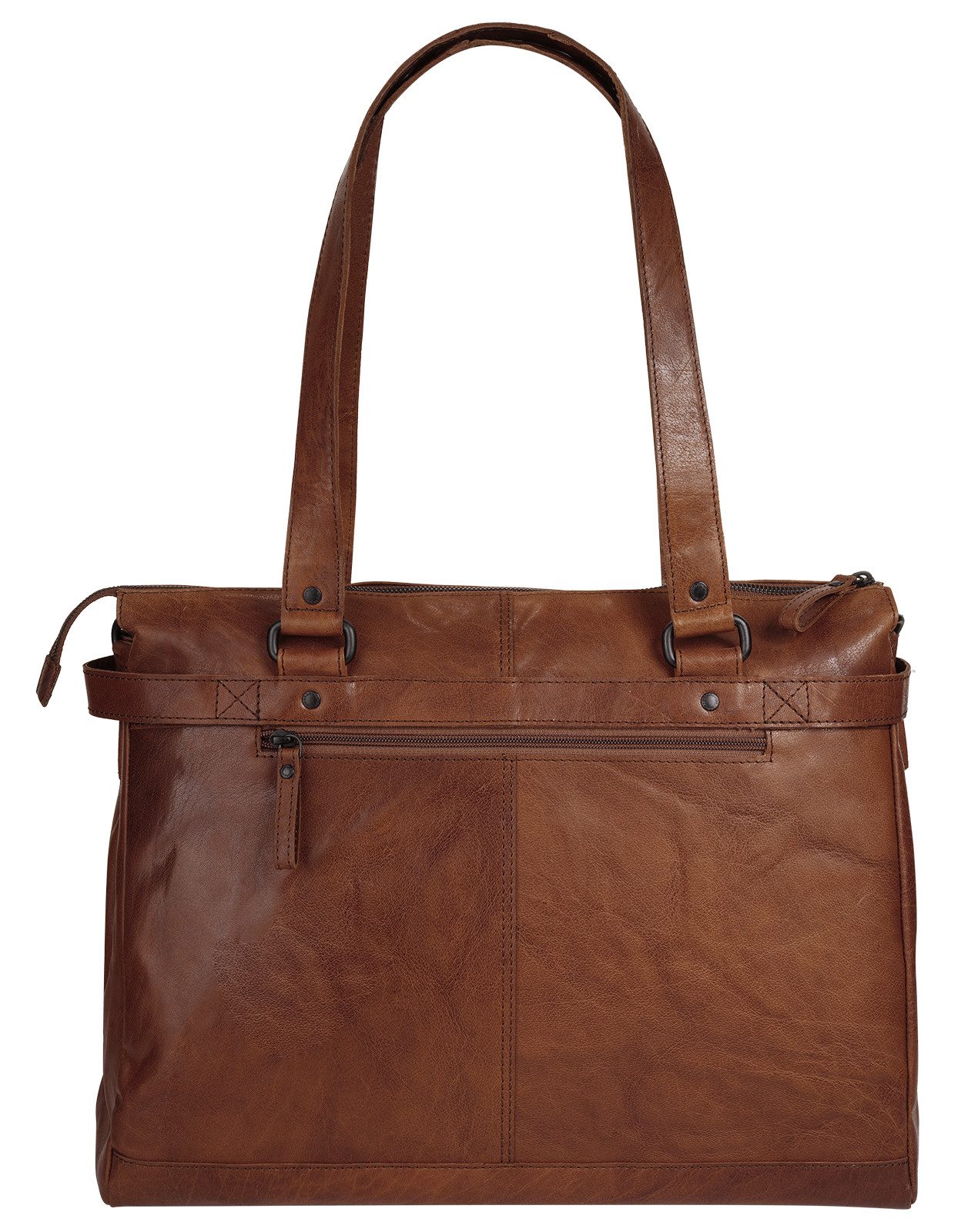 Spikes & Sparrow Shopper echt leder