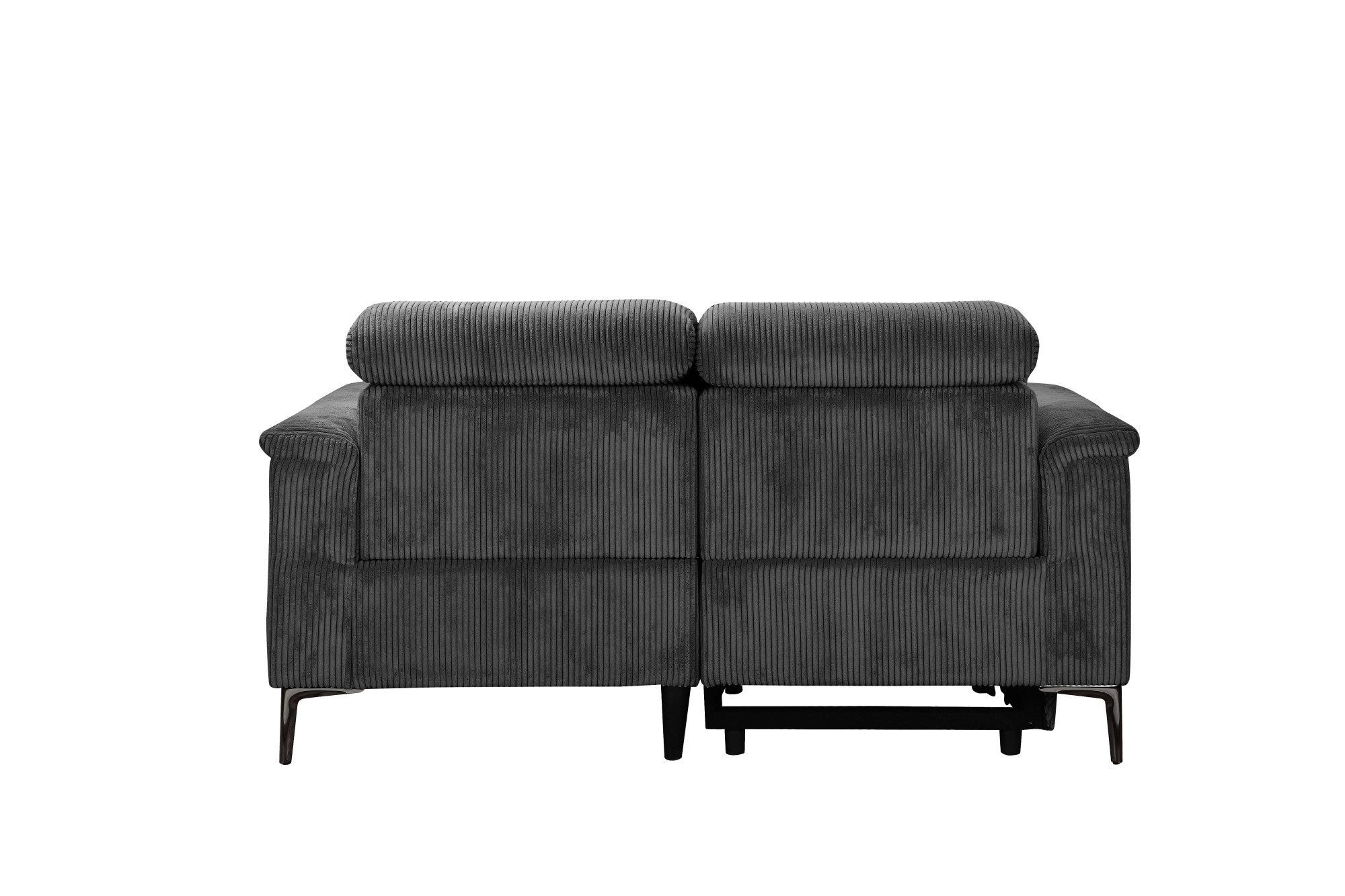 Places of Style 2-zitsbank Lund in Cord, met handmatige of elektrische