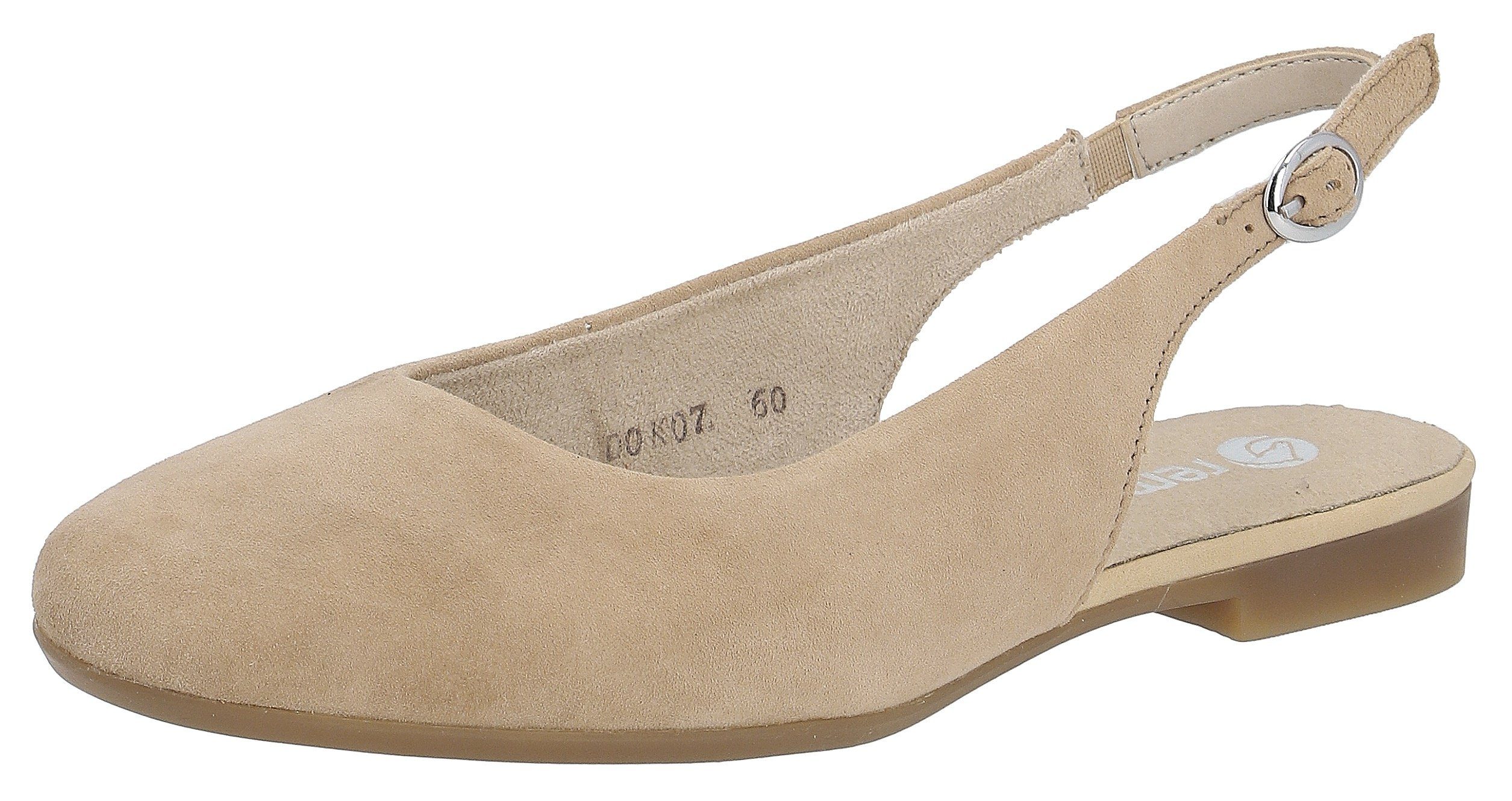 Remonte Slingback pumps , zomerschoen, blokhak, bandpumps, met open hiel