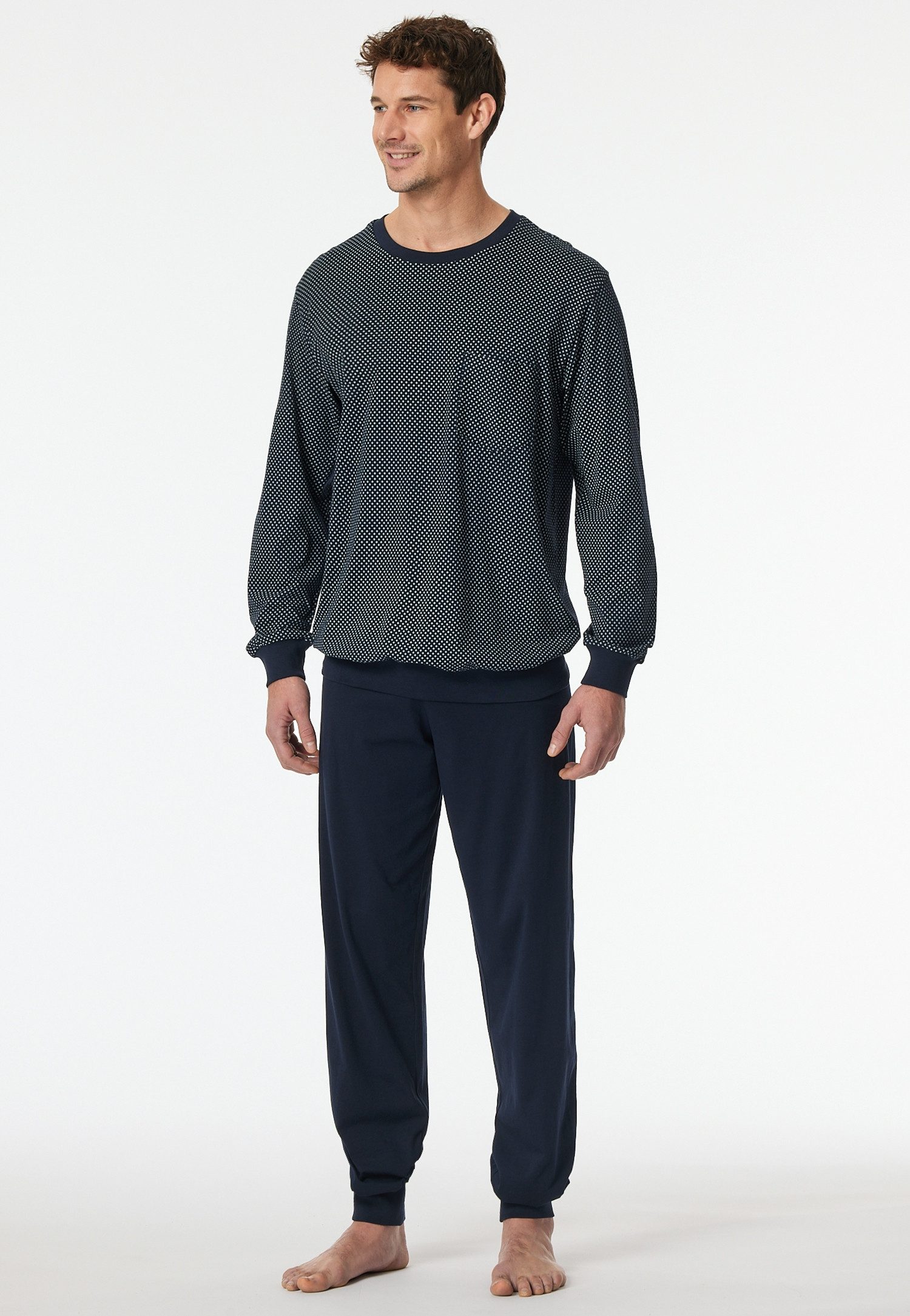 Schiesser Pyjama "Comfort Essentials" (2-delig)