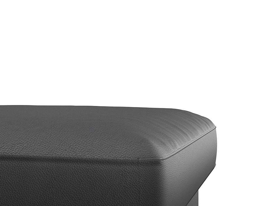 FLEXLUX Poef Fiore Koudschuim, aluminium poten