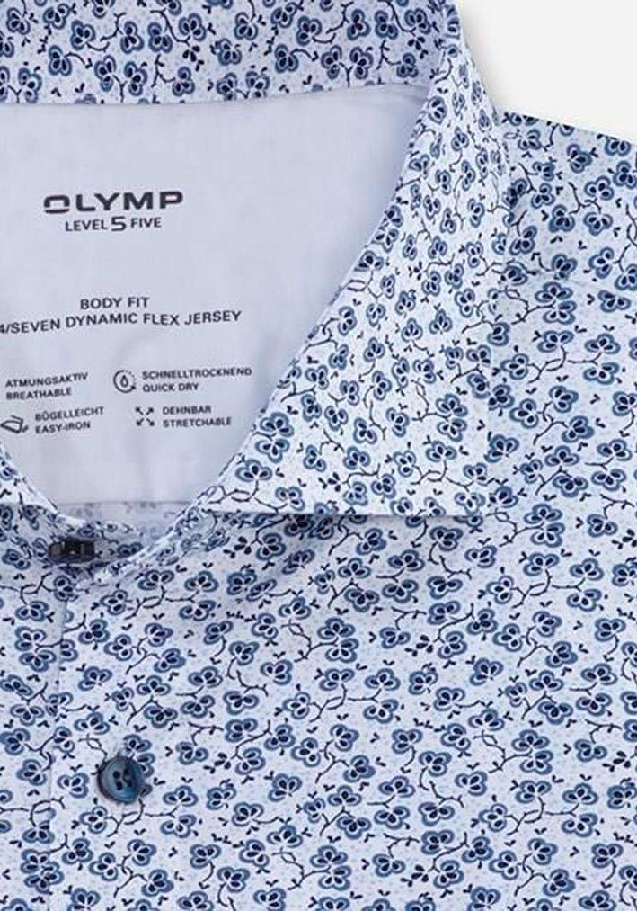 OLYMP Overhemd met lange mouwen Level Five 24/Seven body fit