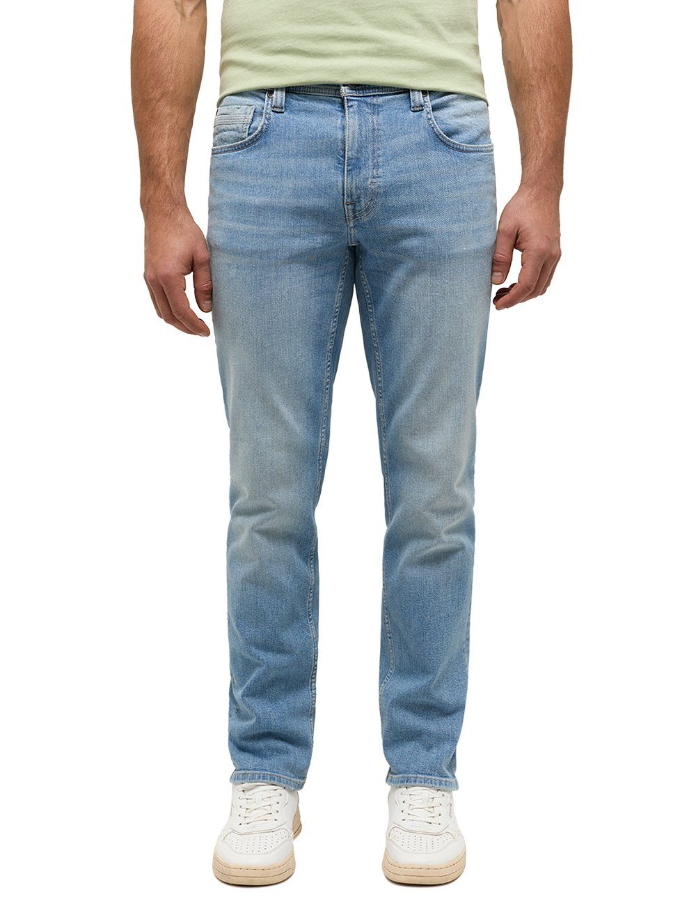 MUSTANG Straight jeans Washington Straight heren straight jeans maat 34 blauw