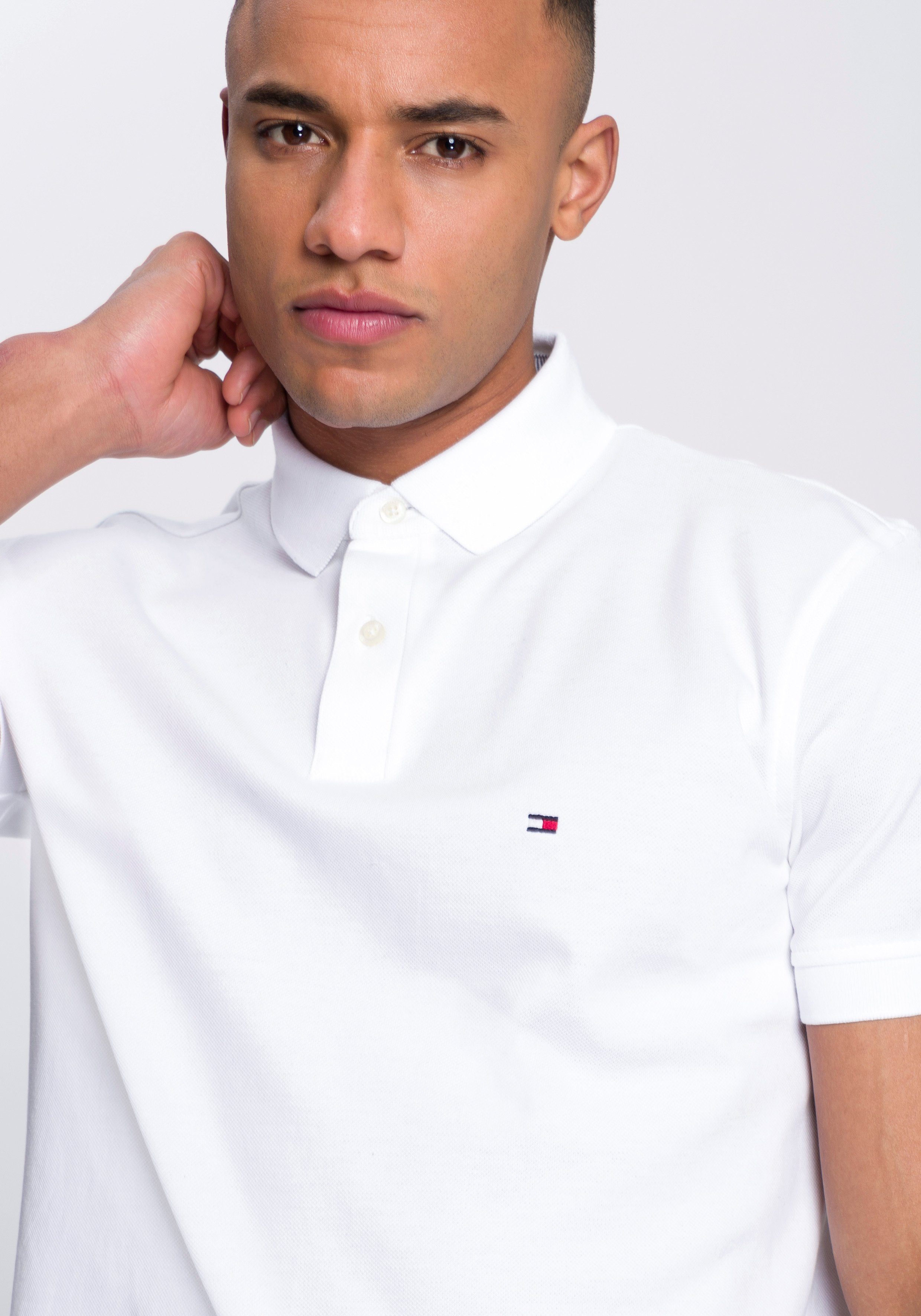 Tommy Hilfiger Poloshirt 1985 REGULAR POLO van hoogwaardige katoen-piqué-kwaliteit