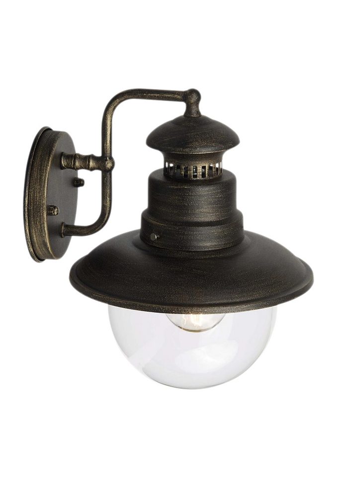 Brilliant Leuchten Wandlamp voor buiten ARTU 26 cm hoogte, e27 max. 60 w, metaal, hangend...