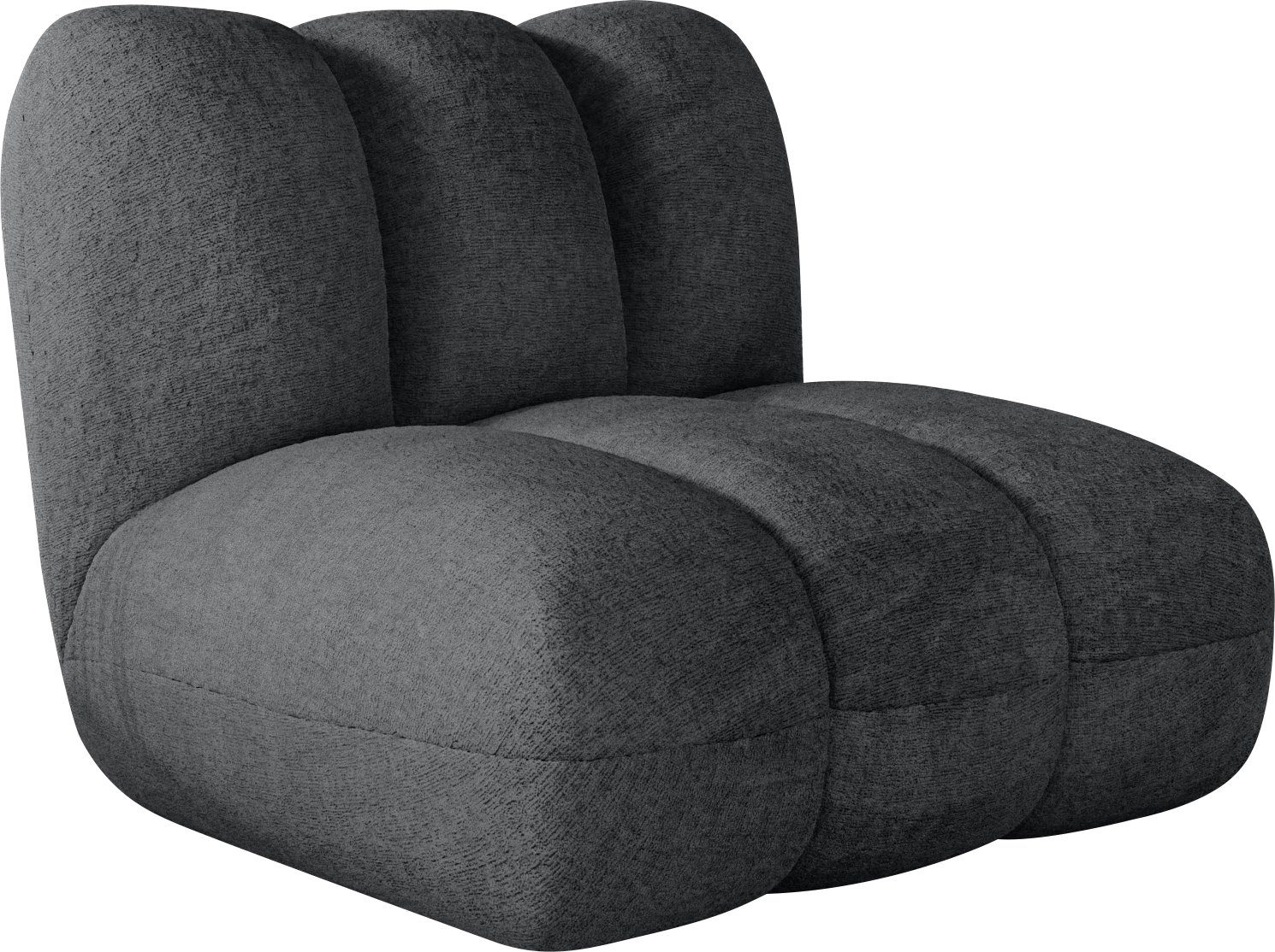 LeGer Home by Lena Gercke Fauteuil Priya loungefauteuil, moderne stiksels, ook in bouclé perfect individueel meubelstuk, gezellig en modern, b/d/h: 90/106/84 cm