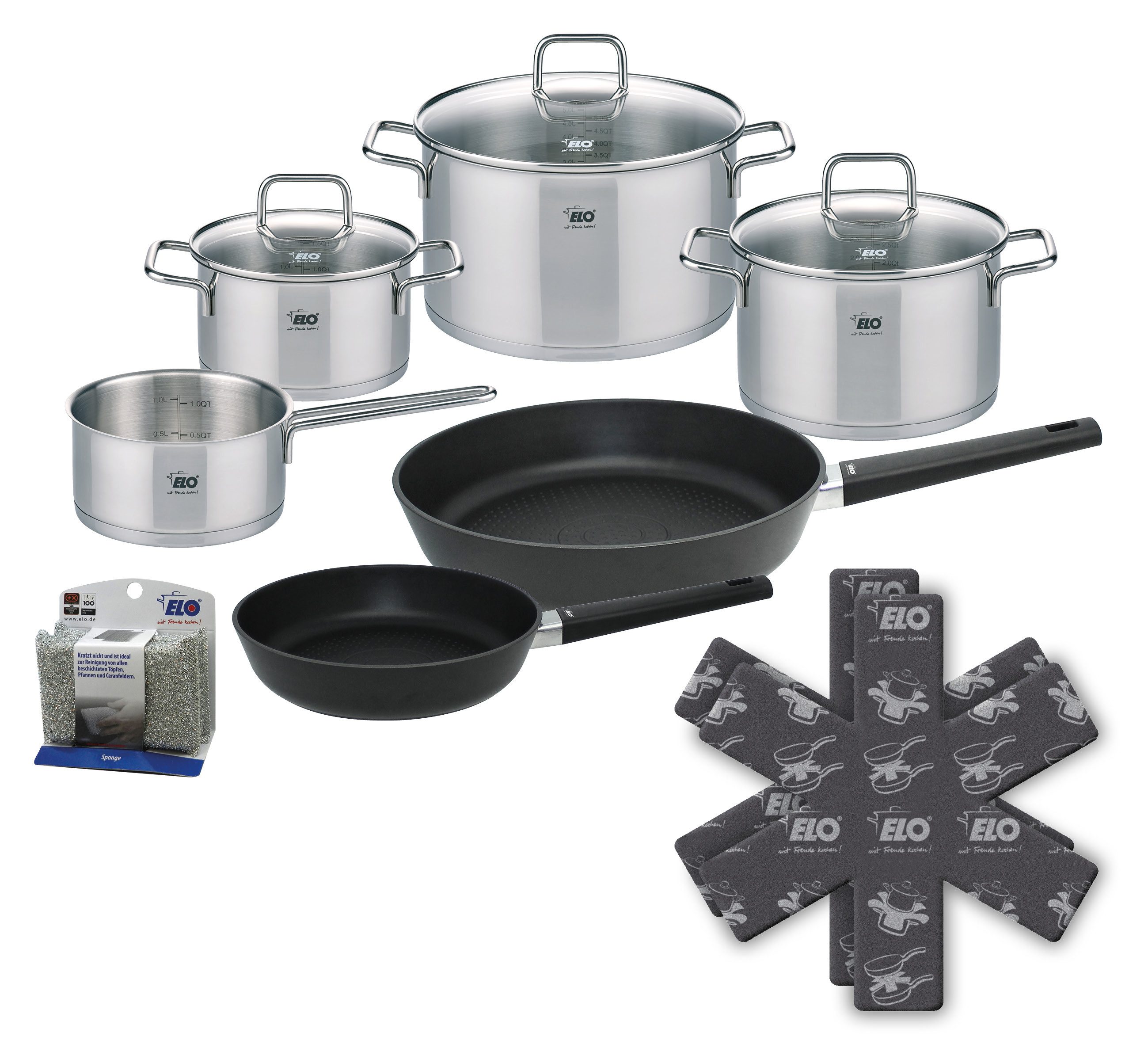 Elo Pannenset Citrin 13-delig (set, 13-delig)