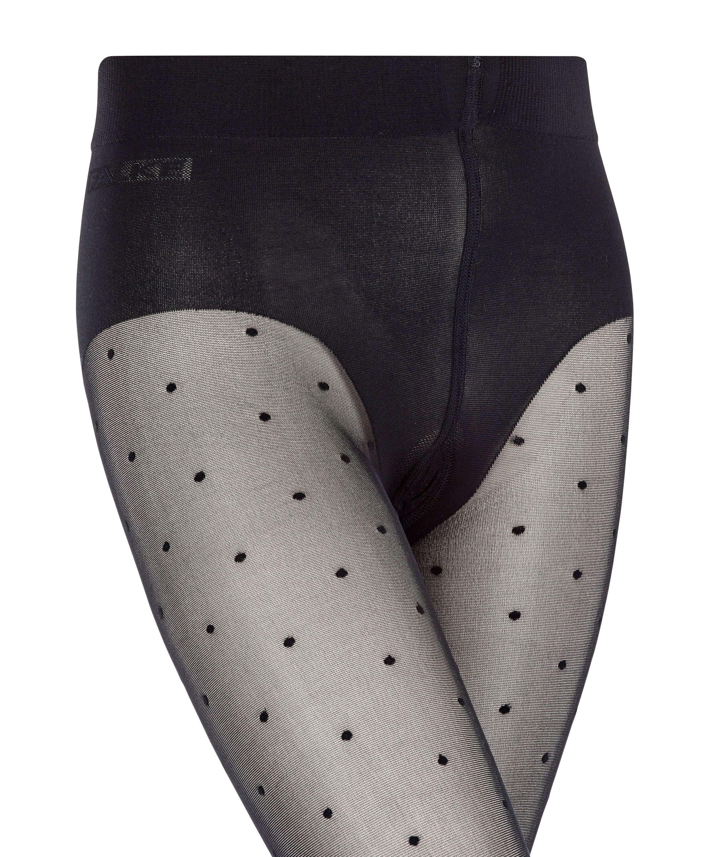 FALKE Panty Romantic Dot Voor kinderen en tieners, matte uitstraling, gestippeld, zachte boord,