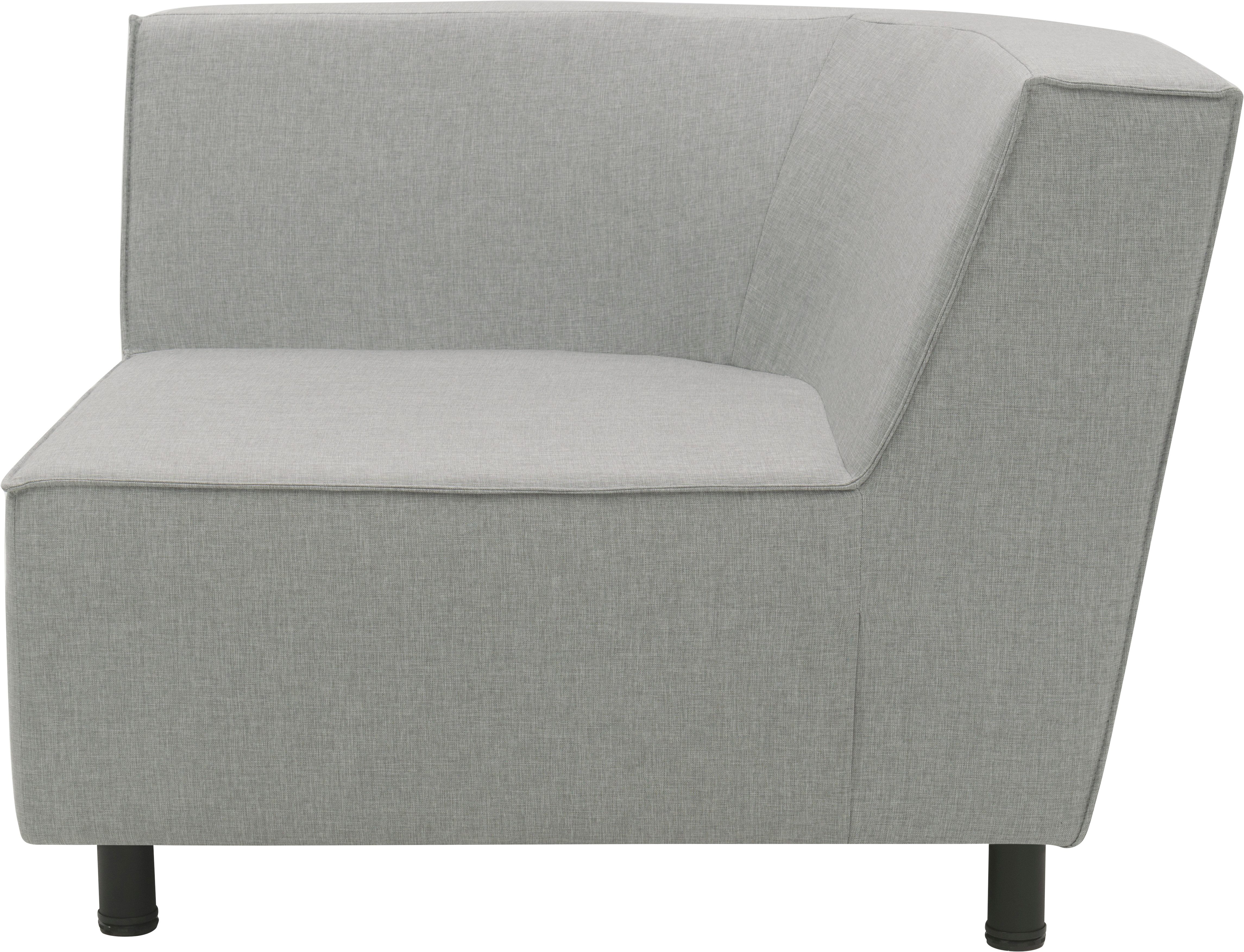 DOMO collection Bank-hoekelement Sonna, individueel samen te stellen Enkele elementen voor terras, tuin en balkon, speciaal voor buiten