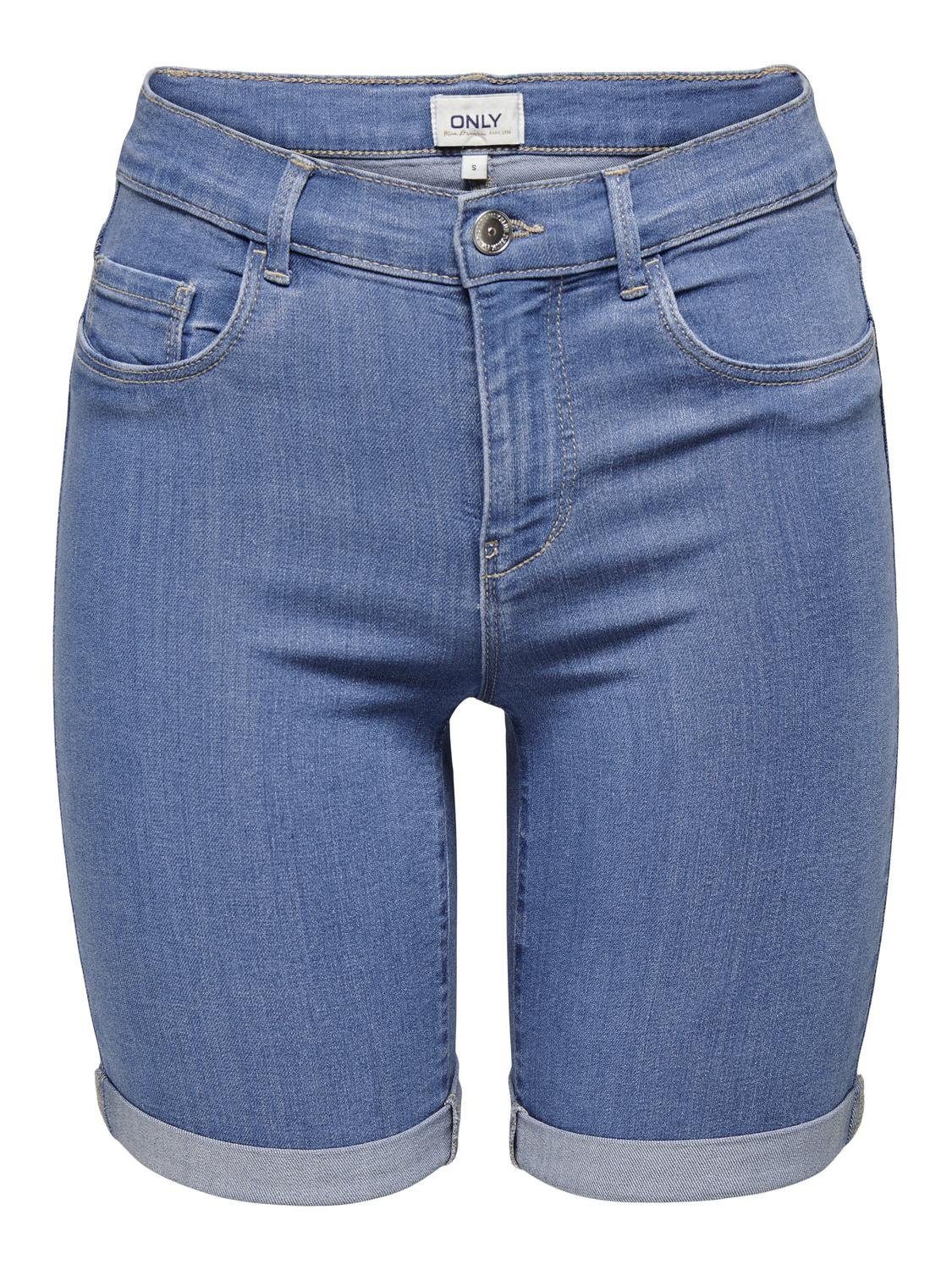 Only Jeansshort ONLRAIN LIFE MID LONG DNM SHORTS NOOS