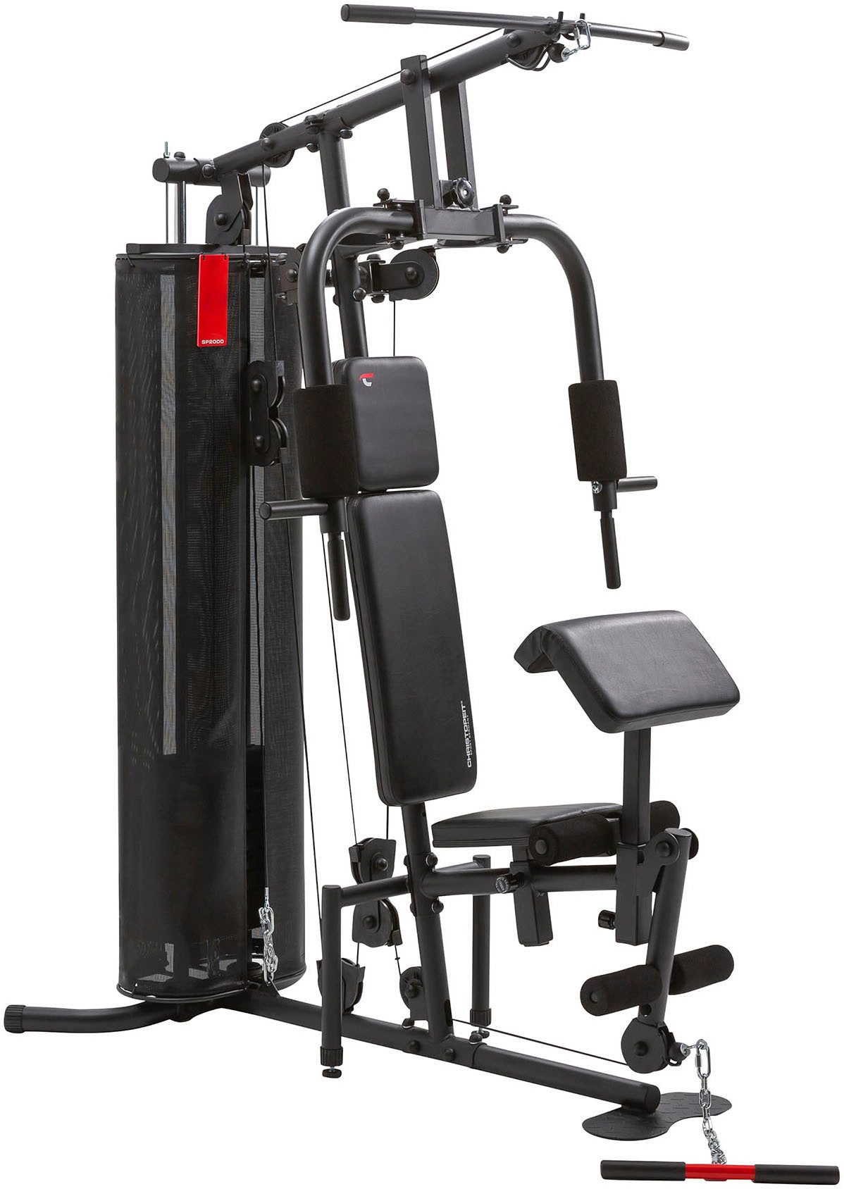 Christopeit Sport® Fitnessstation SP 2000 multifunctionele fitnessstation, max. trainingsgewicht 56 kg