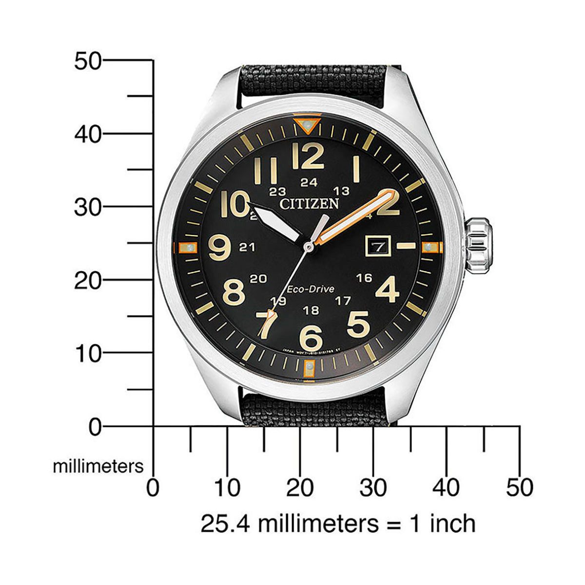 Citizen Solarhorloge AW5000-24E Horloge, herenhorloge, datum