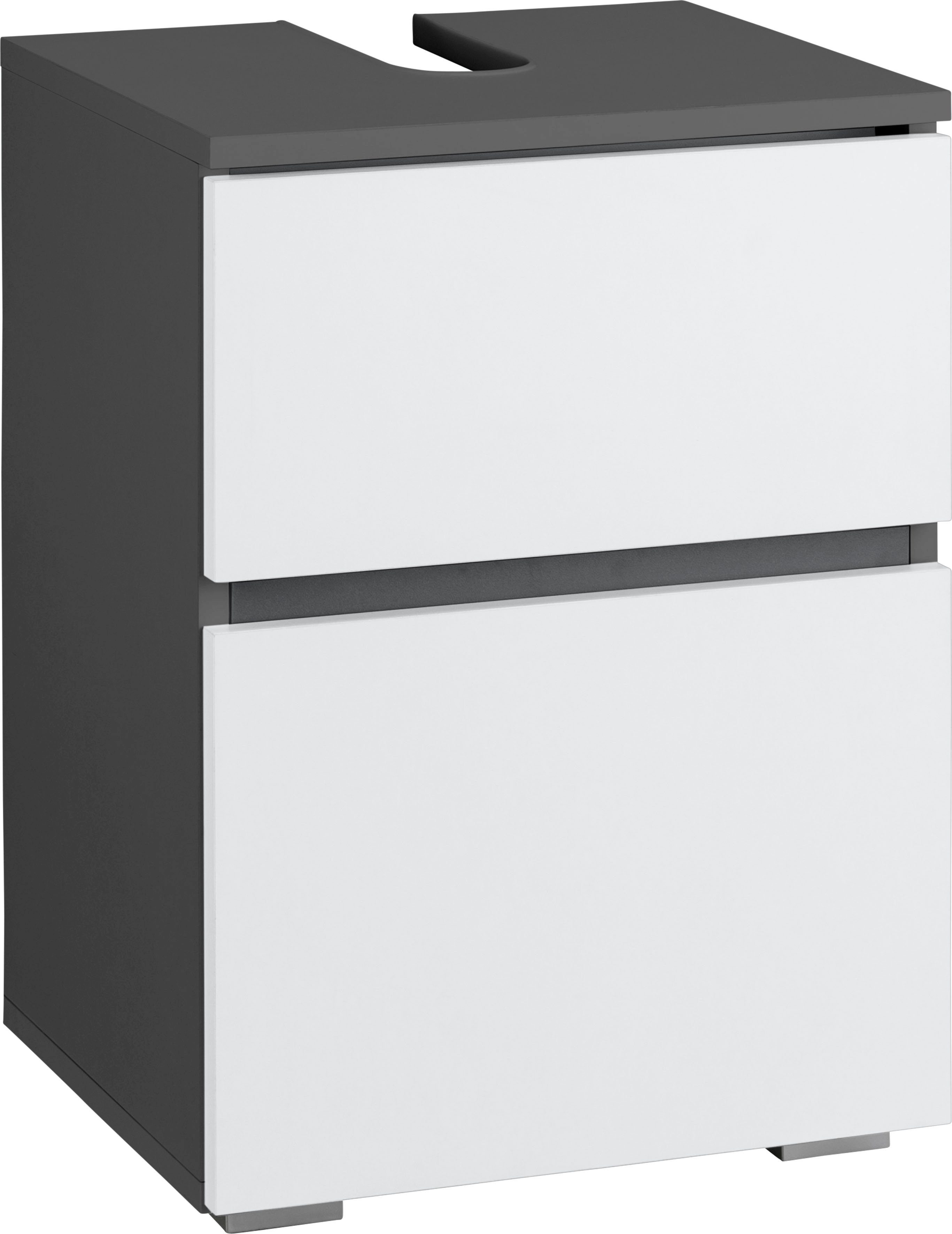 Home affaire Wastafelonderkast Wisla Siphonaansluiting, breedte 40 cm, hoogte 55 cm