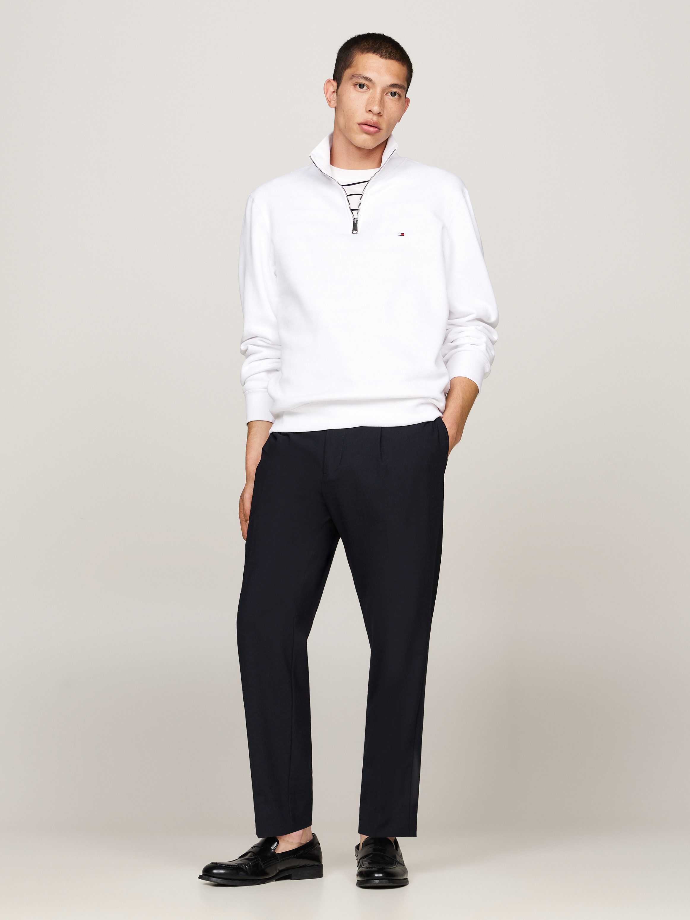 Tommy Hilfiger Sweatshirt ESSENTIAL FLEECE 1/4 ZIP
