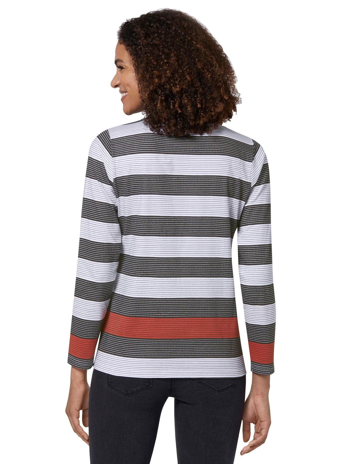 Casual Looks Shirt met staande kraag Shirt (1-delig)