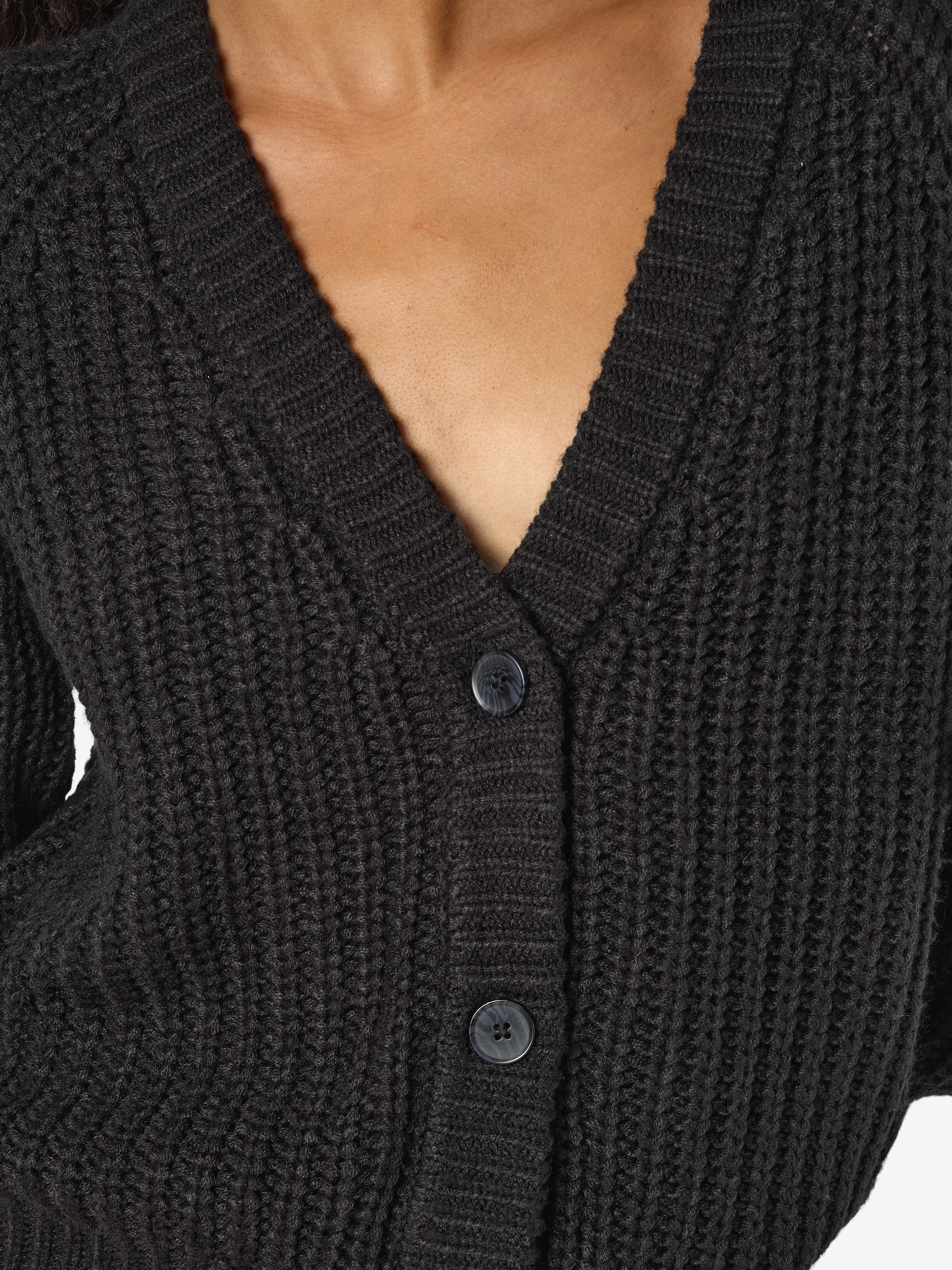 Noisy may Vest NMCHARLIE L/S V-NECK KNIT CARDIGAN NOOS