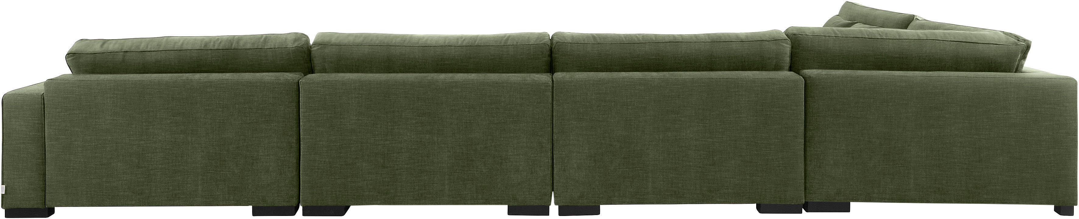 Guido Maria Kretschmer Home&Living Zithoek Skara XXL U-vorm Loungebank XXL met binnenveringsinterieur, in vele overtrekkwaliteiten