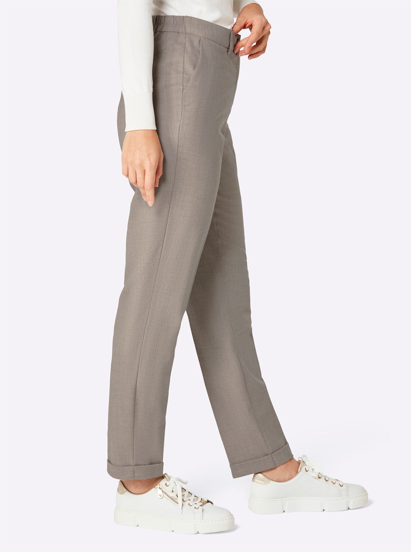 Cosma Pantalon met vouw