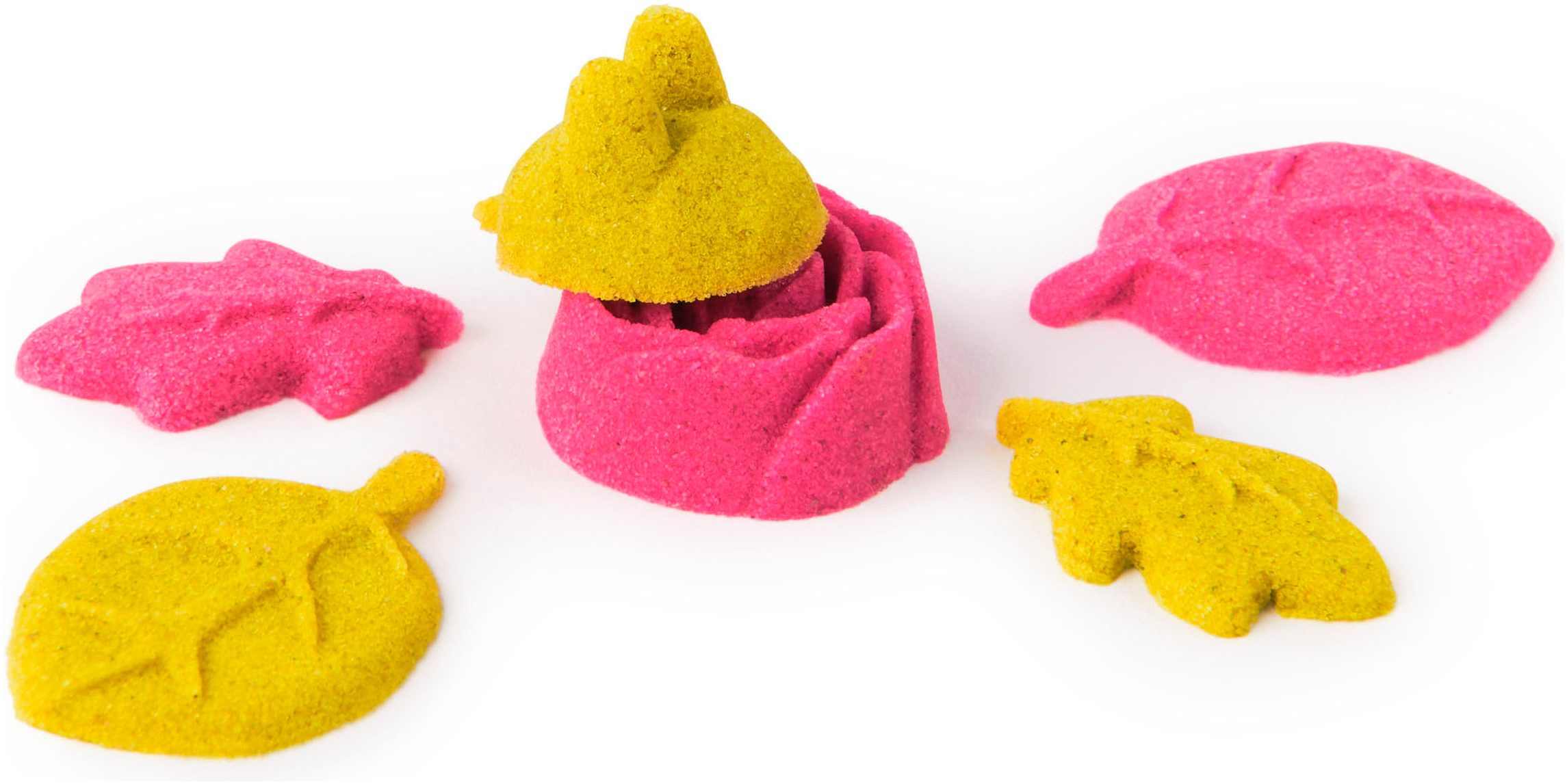 Spin Master Knutselset Kinetic Sand - Squish Blumen Set